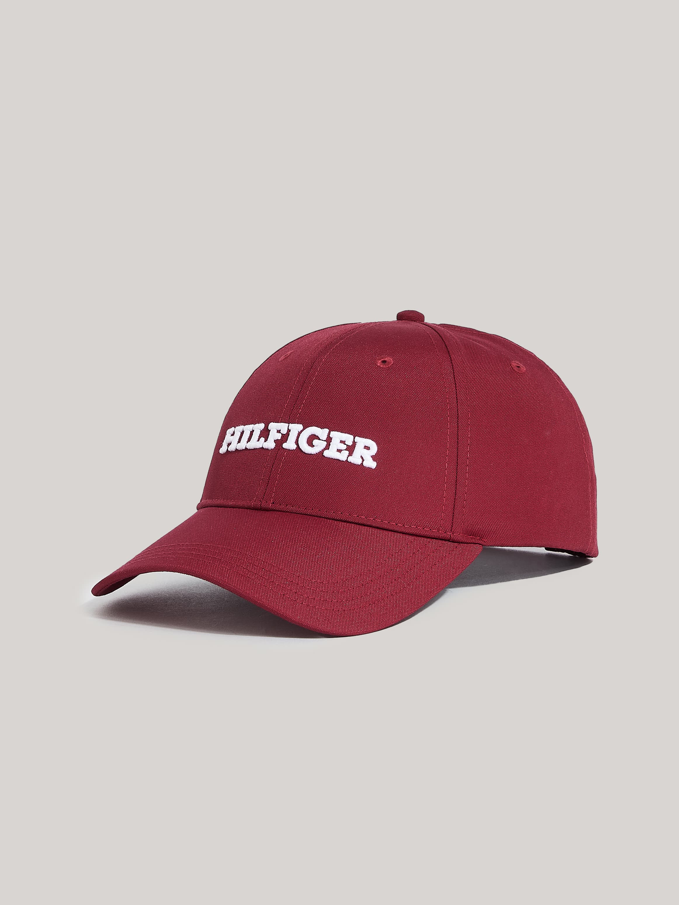 Hilfiger Monotype Canvas Six-Panel Baseball Cap