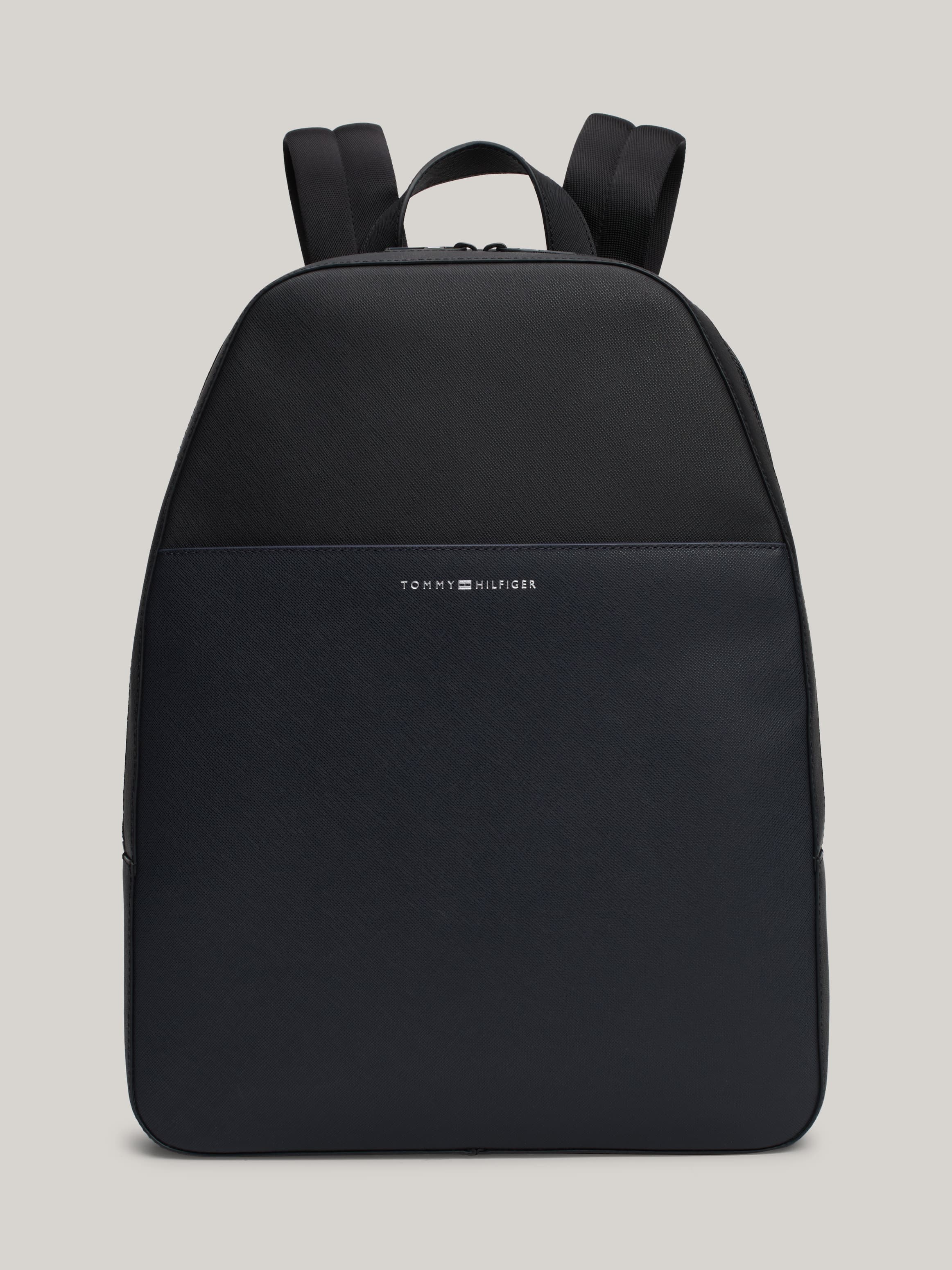 TH Business Leather Dome Backpack