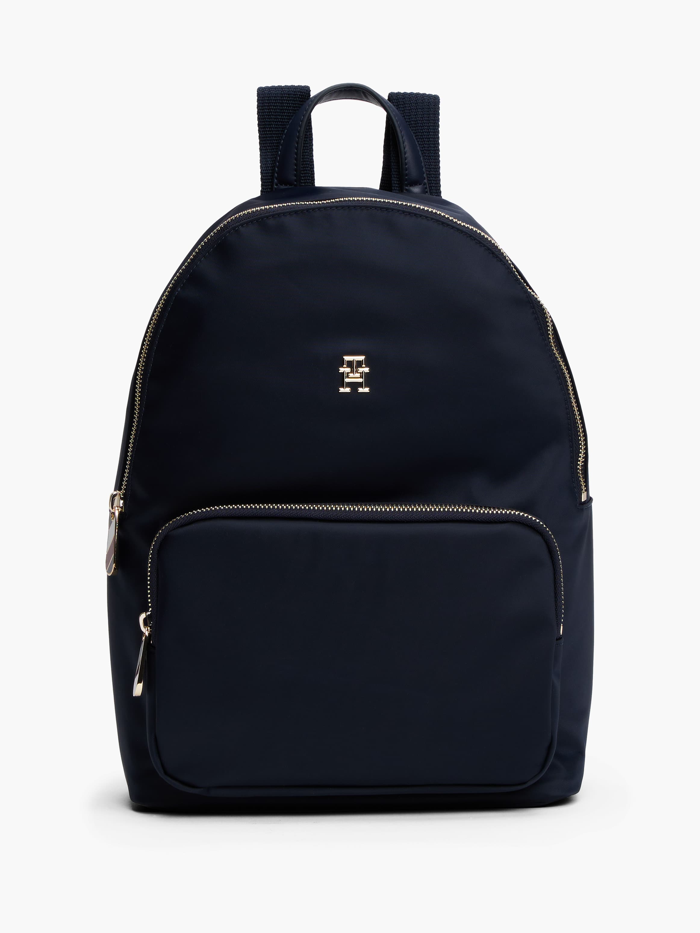 Monogram Plaque Zip-Around Backpack