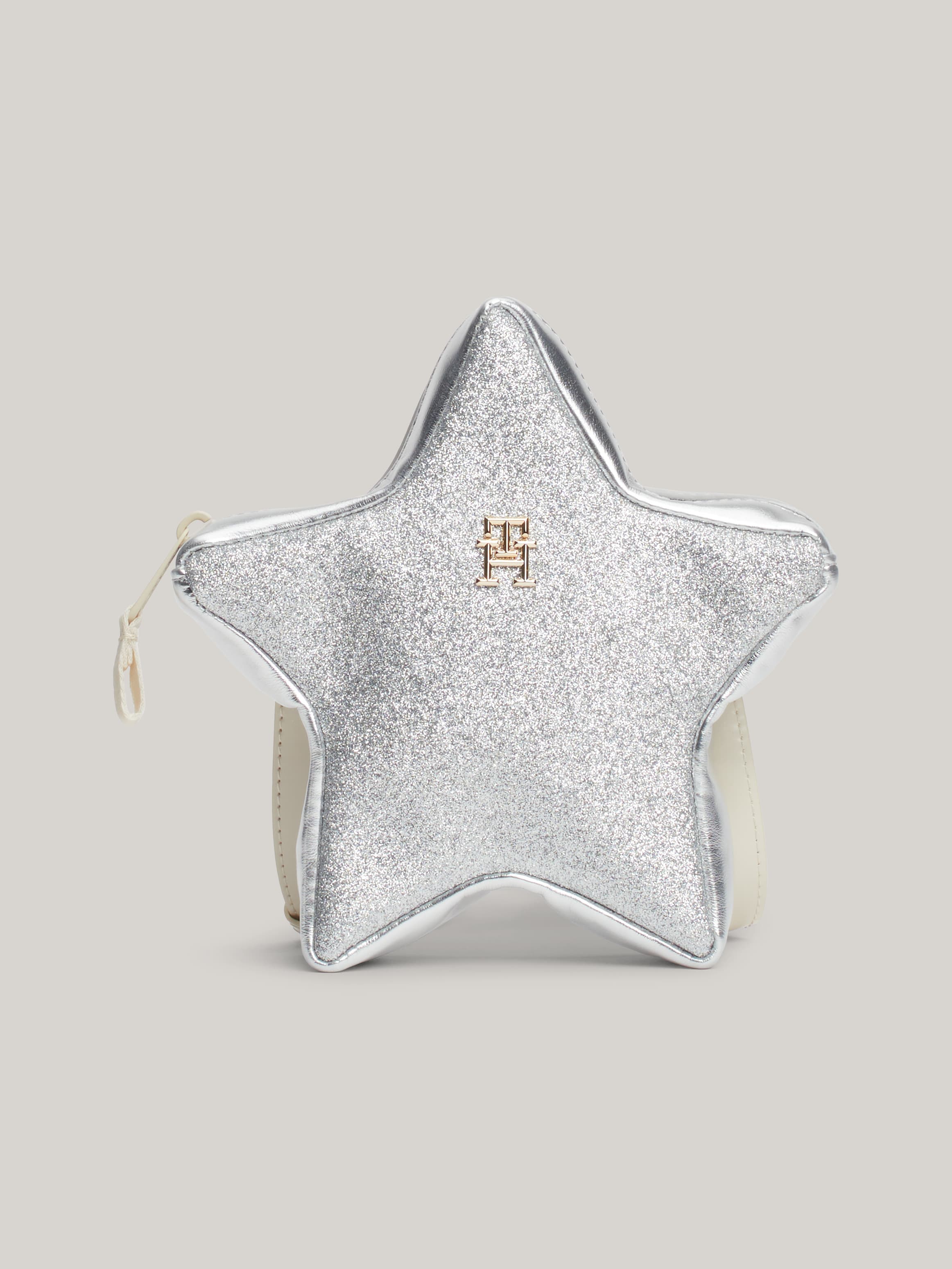 Kids Festive Glitter Star Crossover Bag
