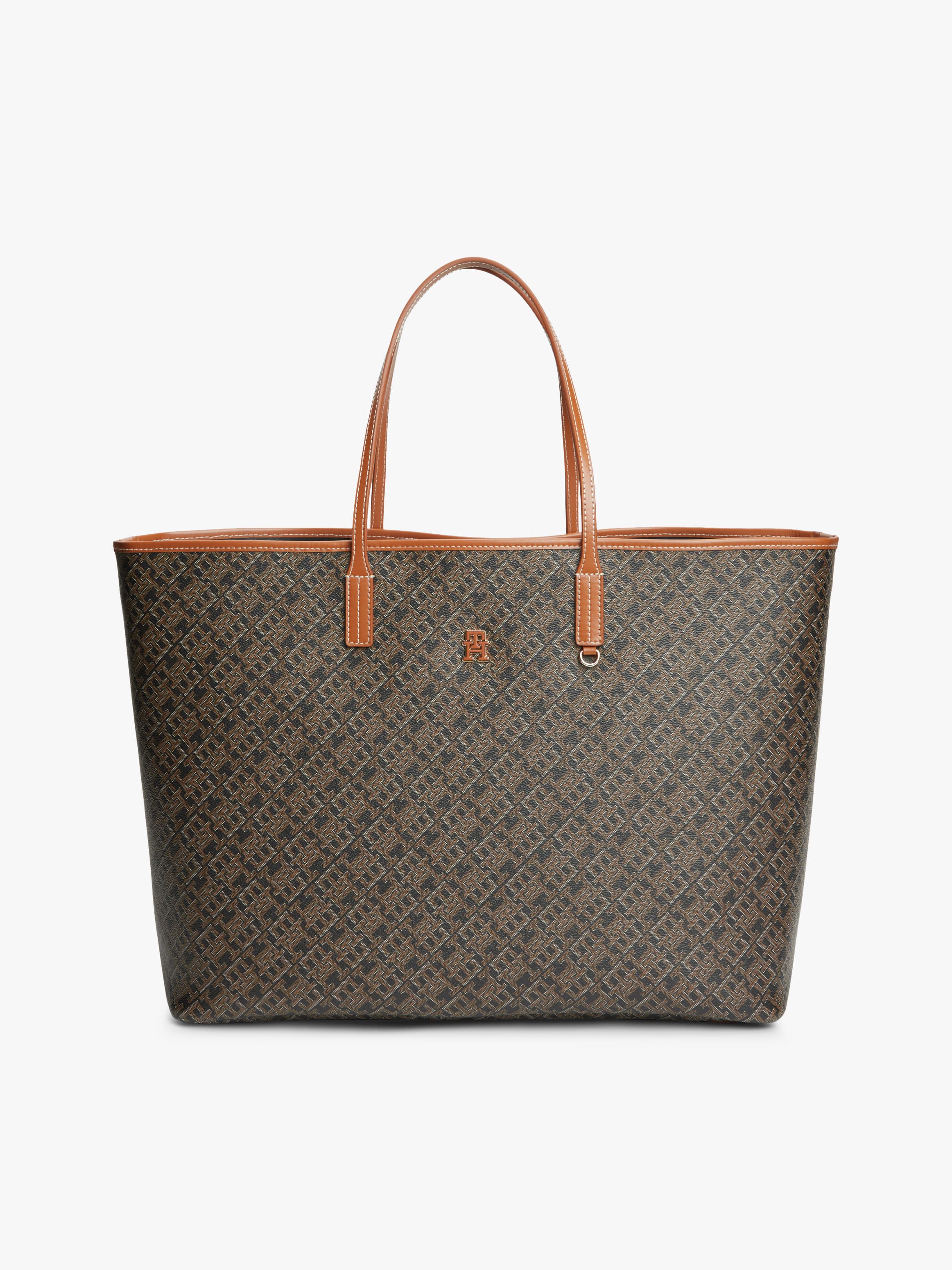 TH Monoplay Tote Bag with Leather