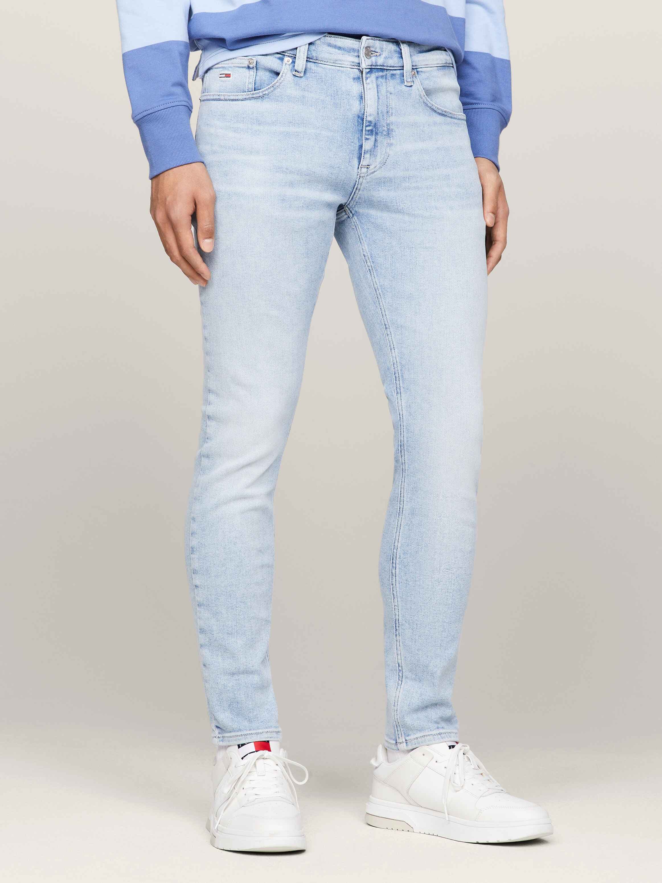 Austin Slim Tapered Stonewash Jeans