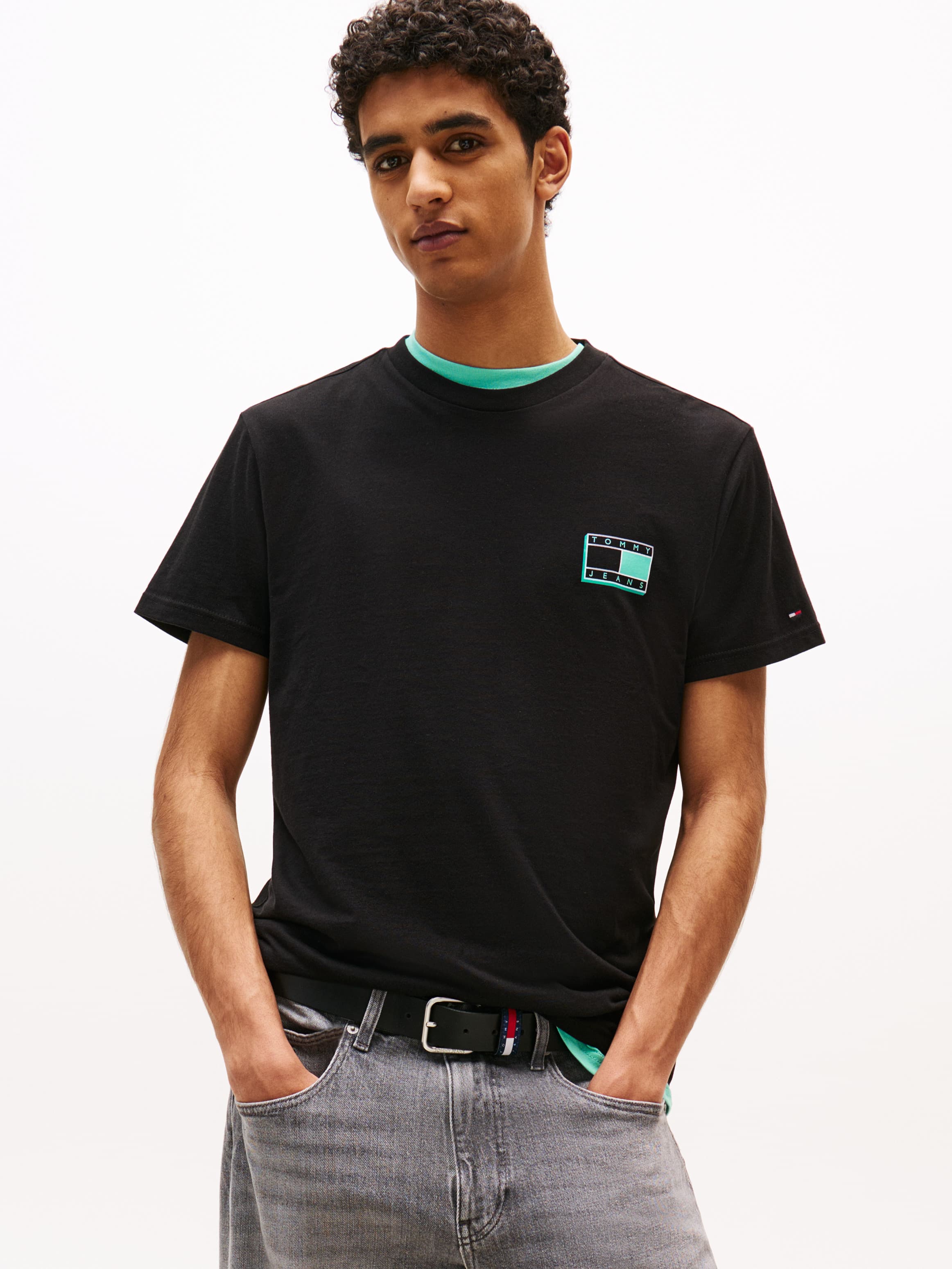 Tonal Logo Slim T-Shirt