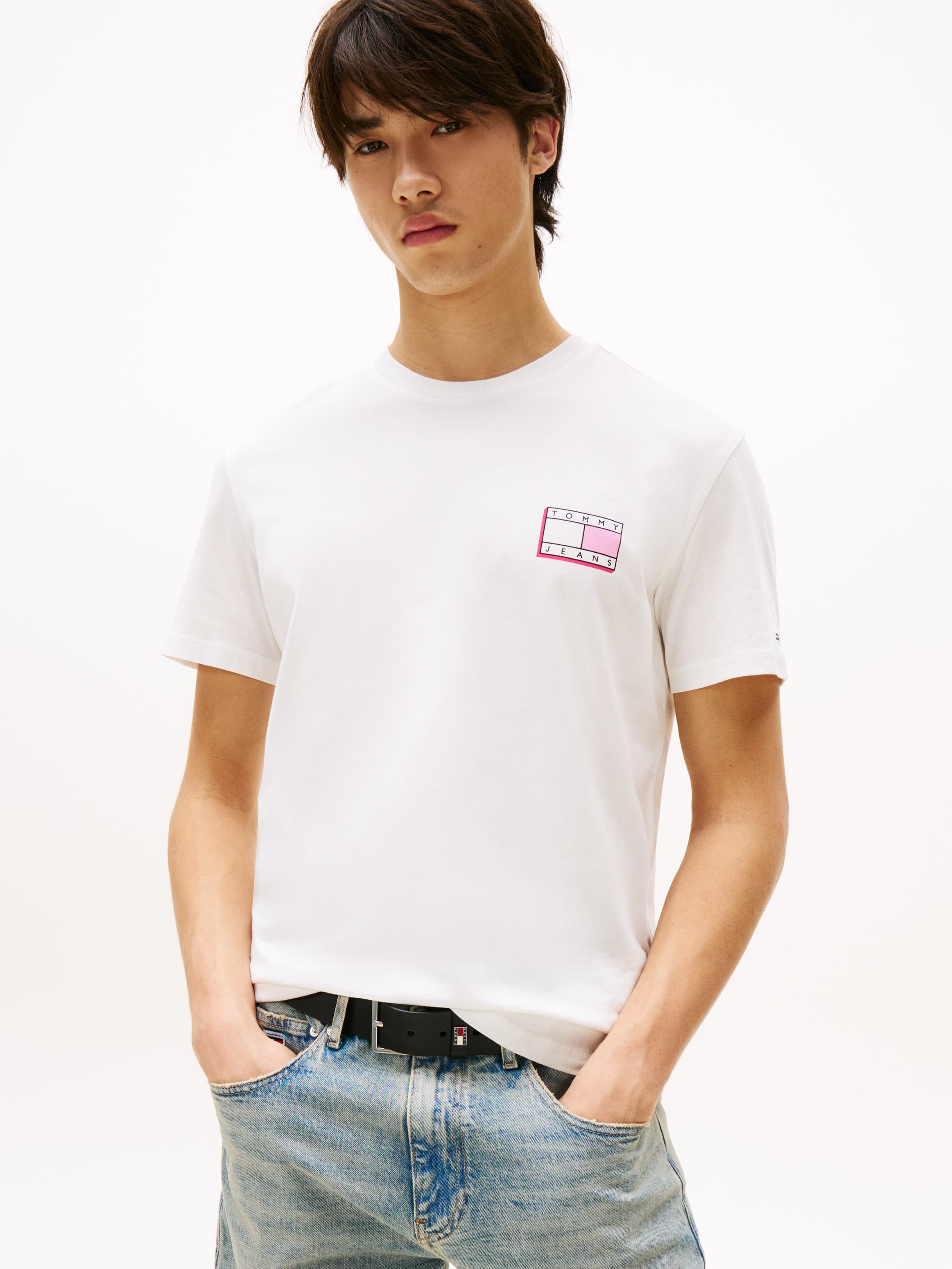 Tonal Logo Slim T-Shirt