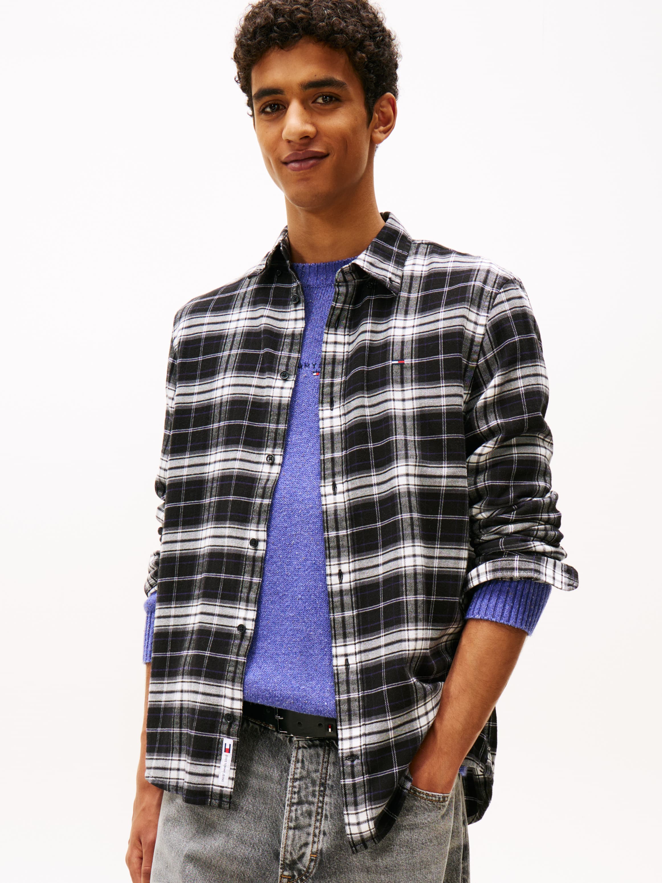 Regular Fit Check Flannel Shirt