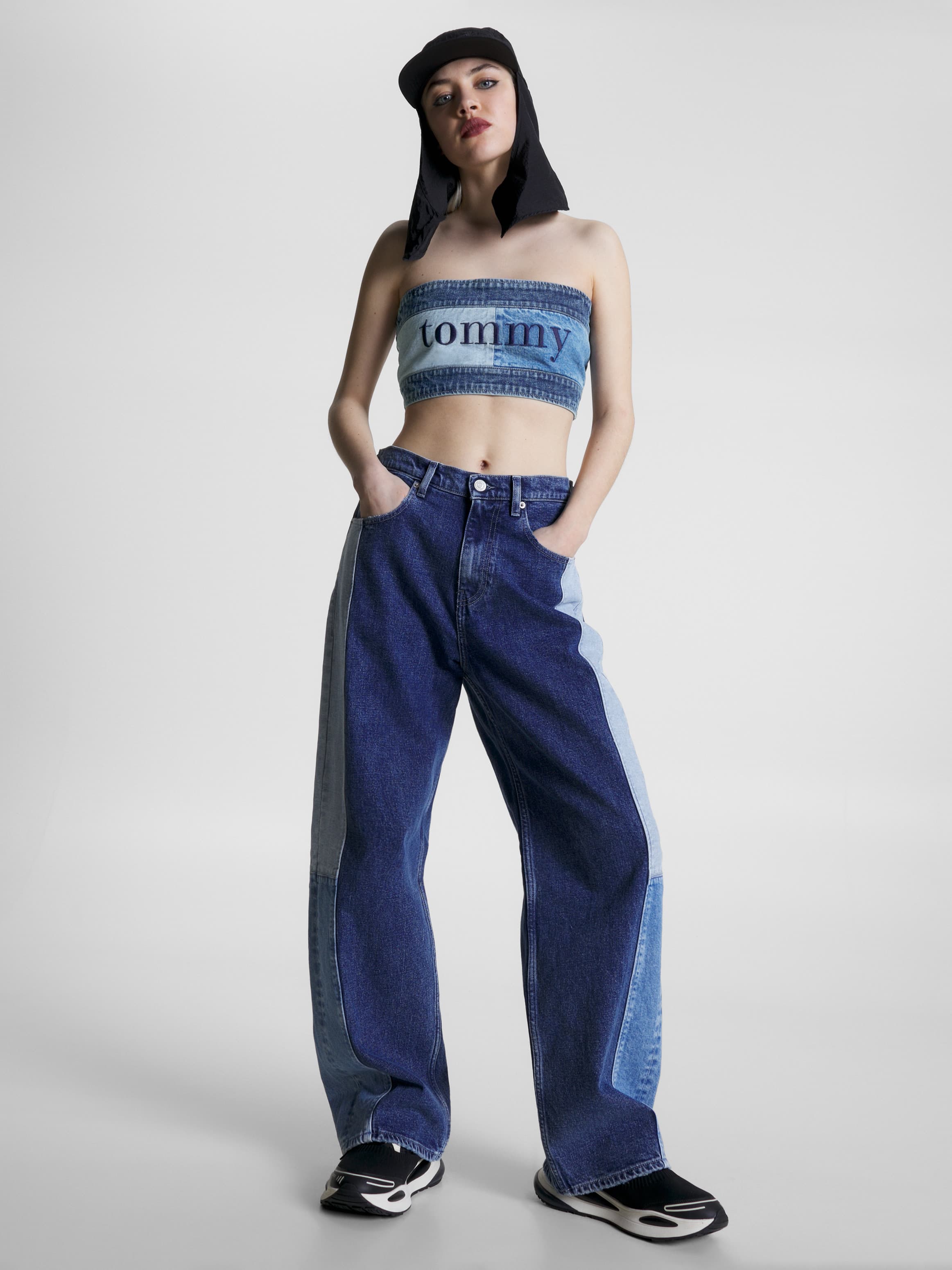 Denim Flag Bandeau