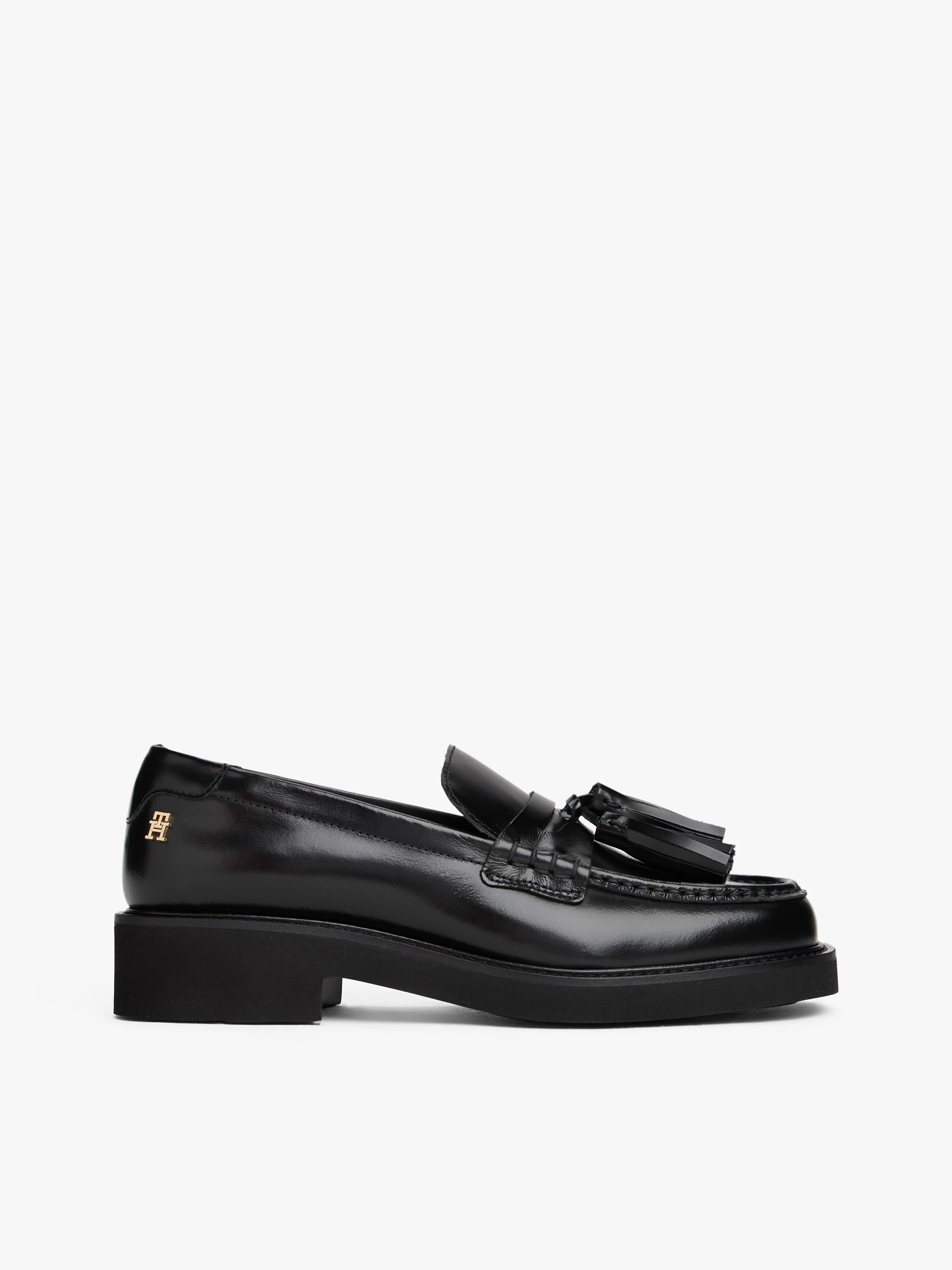 Lightweight Leather Tassel Loafers