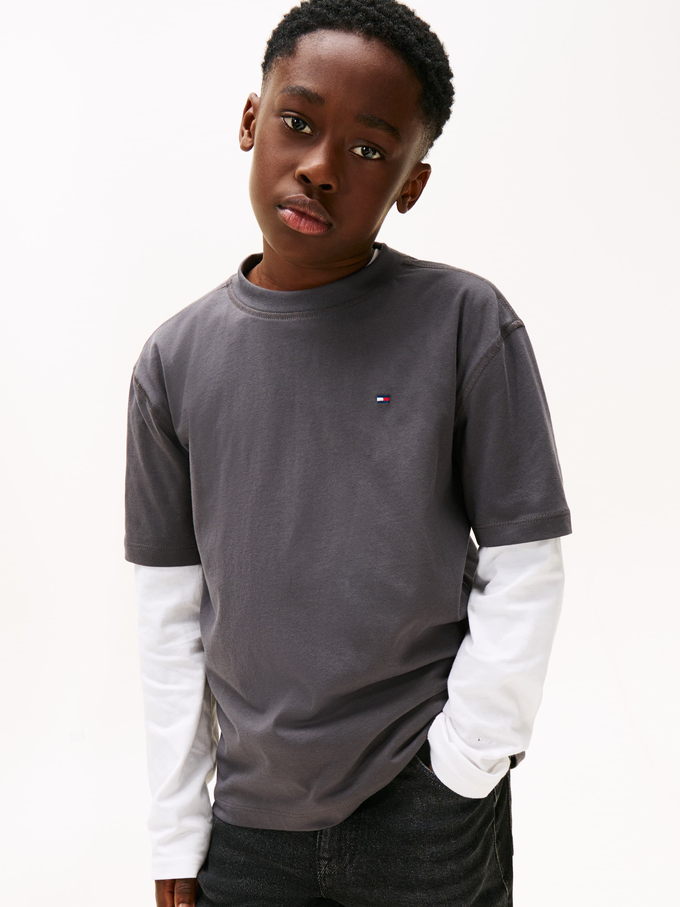 Washed Faded Graphic Short Sleeve T-Shirt