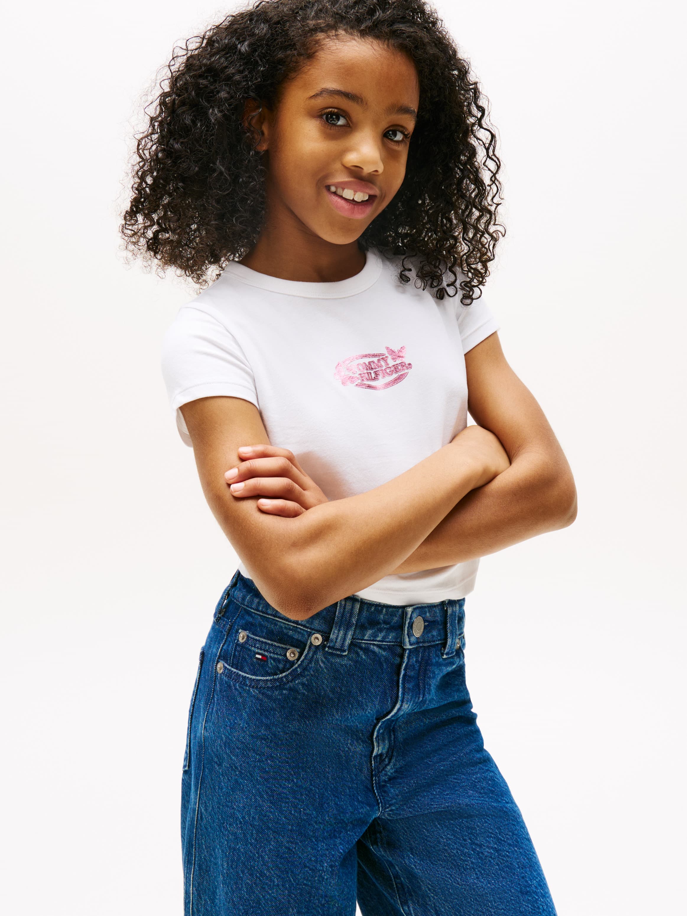 Metallic Logo Extra Slim T-Shirt