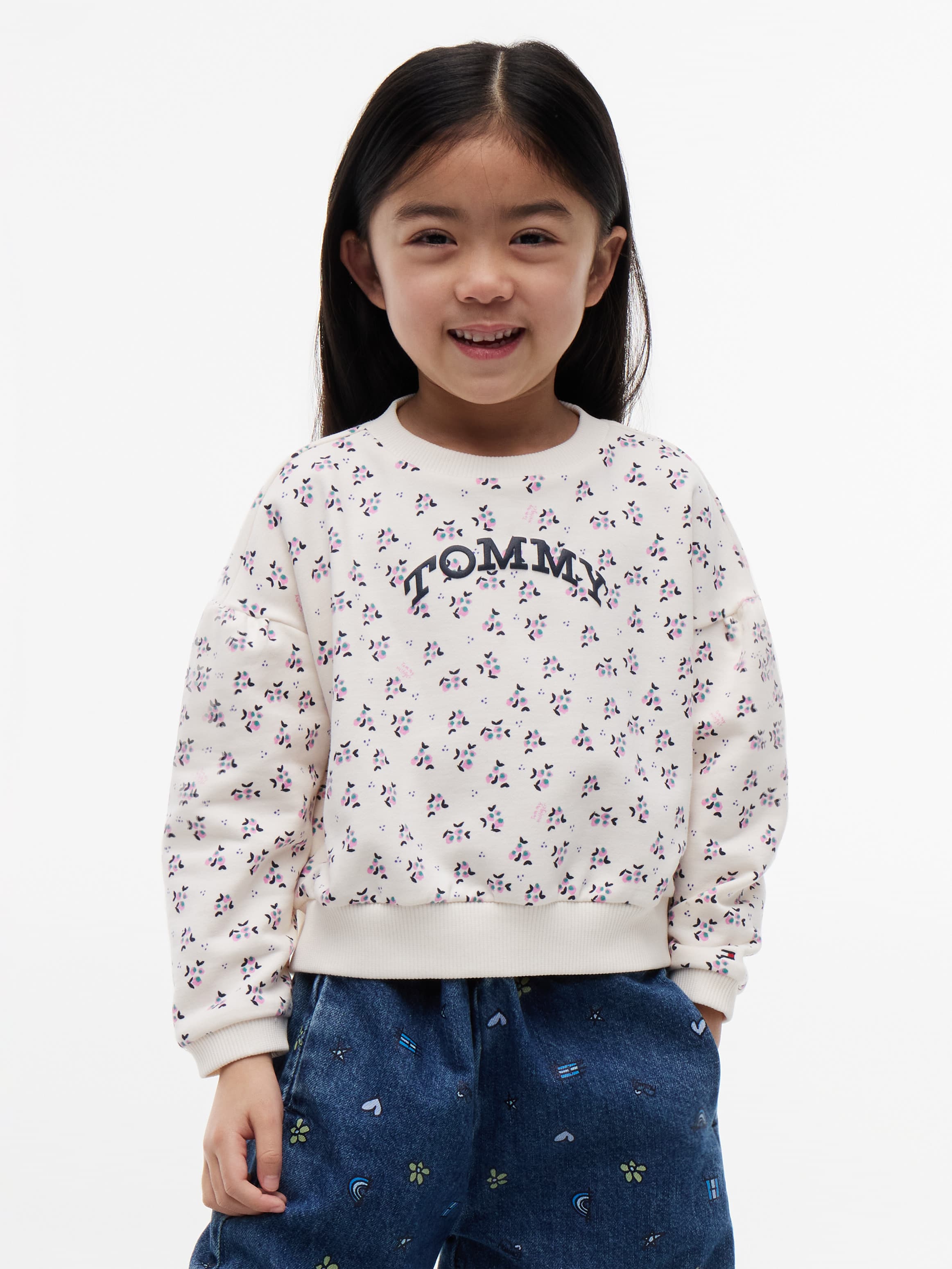 Logo Relaxed Terry Sweatshirt