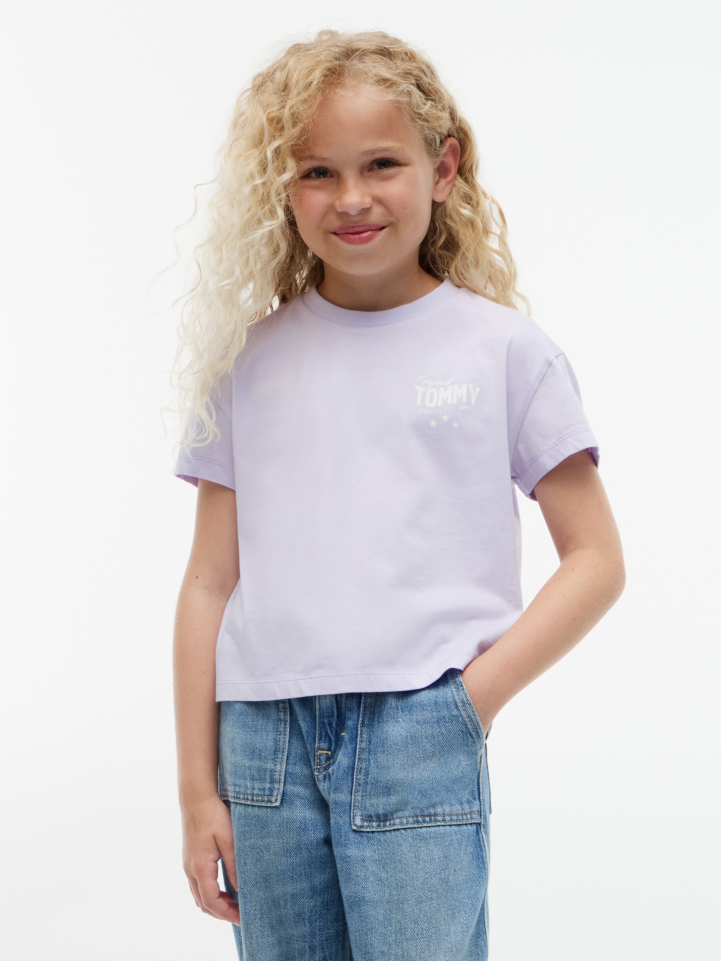Back Skyline Photo Print Relaxed T-Shirt