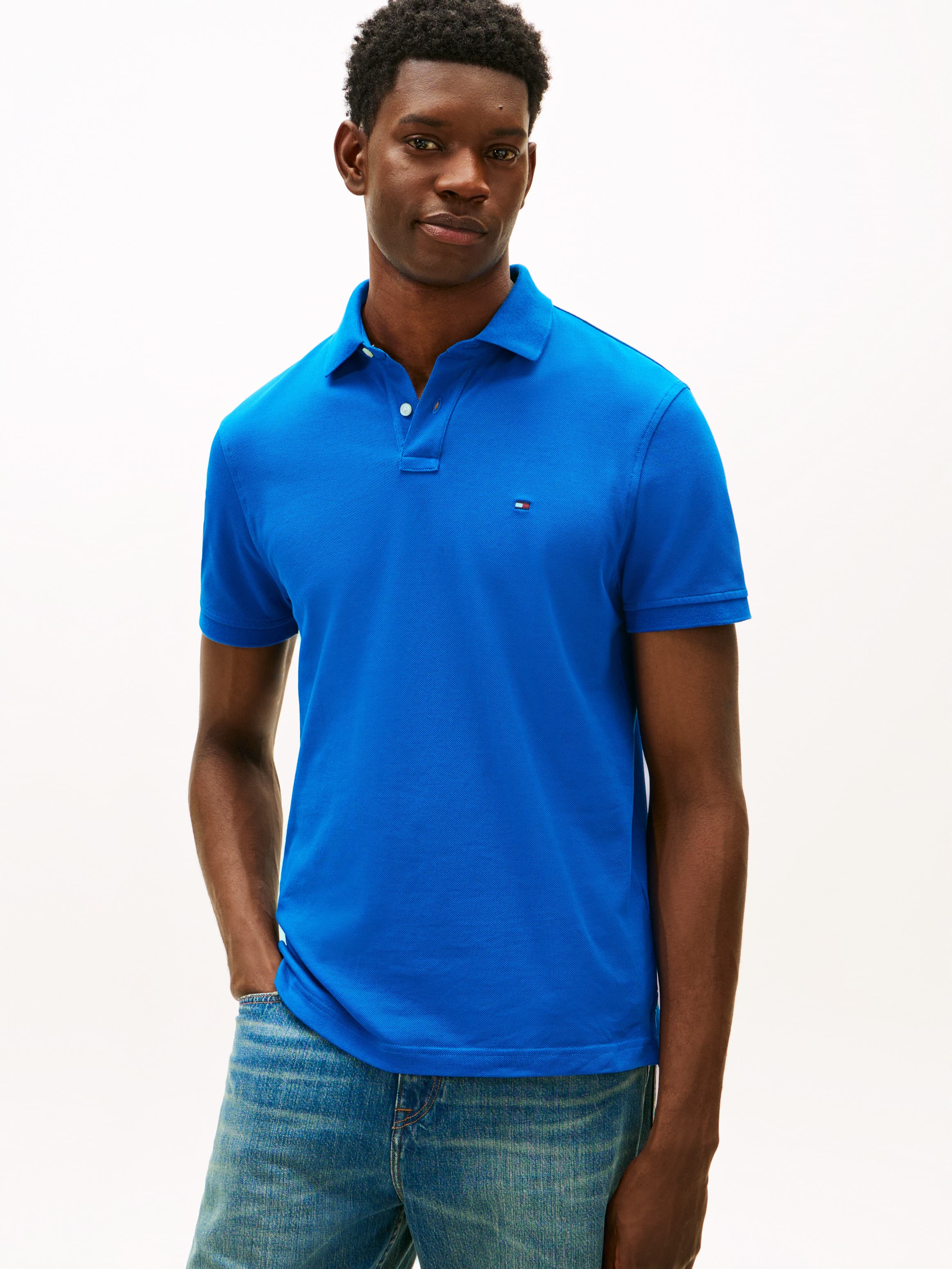 1985 Regular Fit Pique Polo T-Shirt