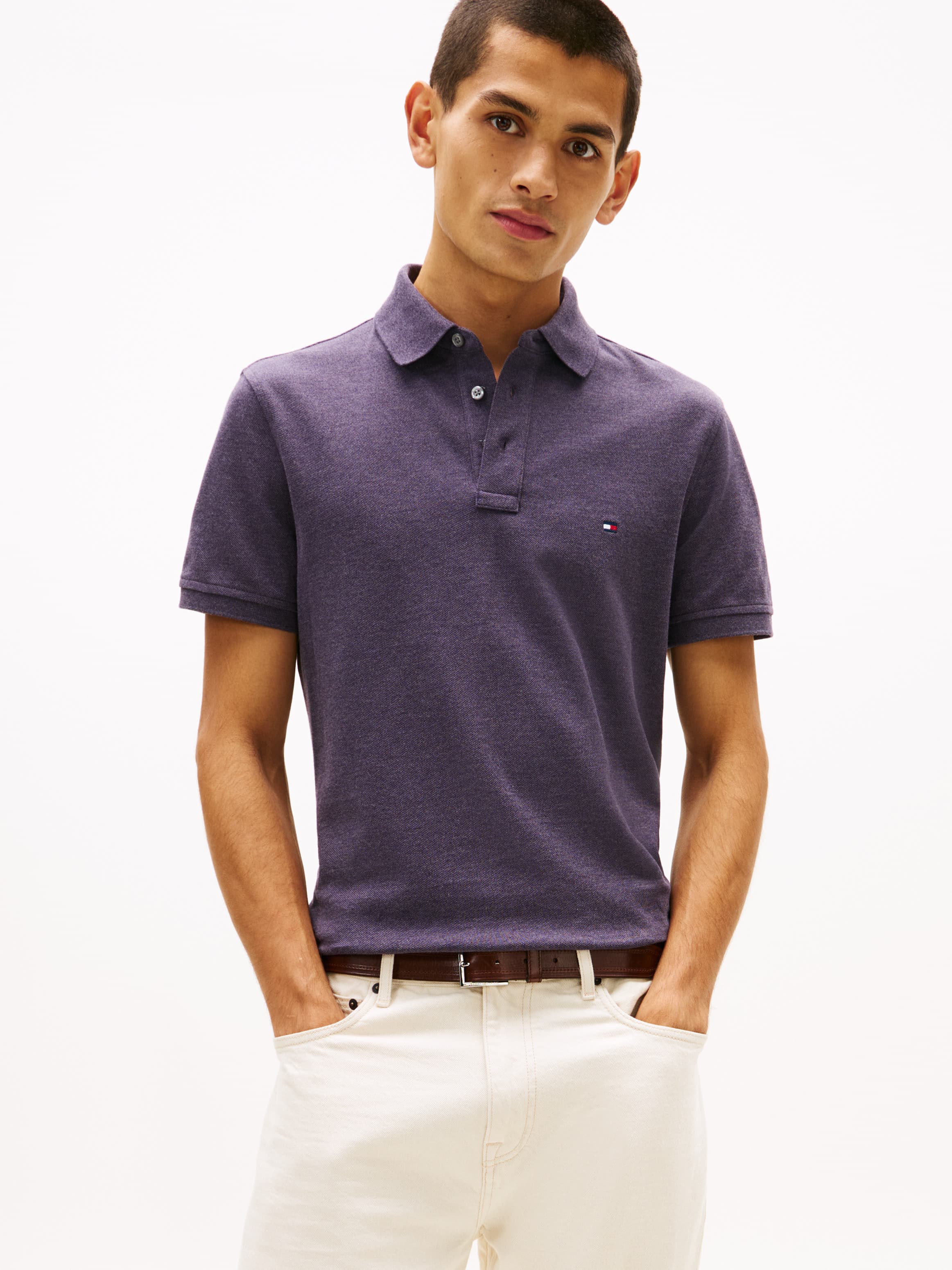 1985 Slim Fit Pique Polo T-Shirt