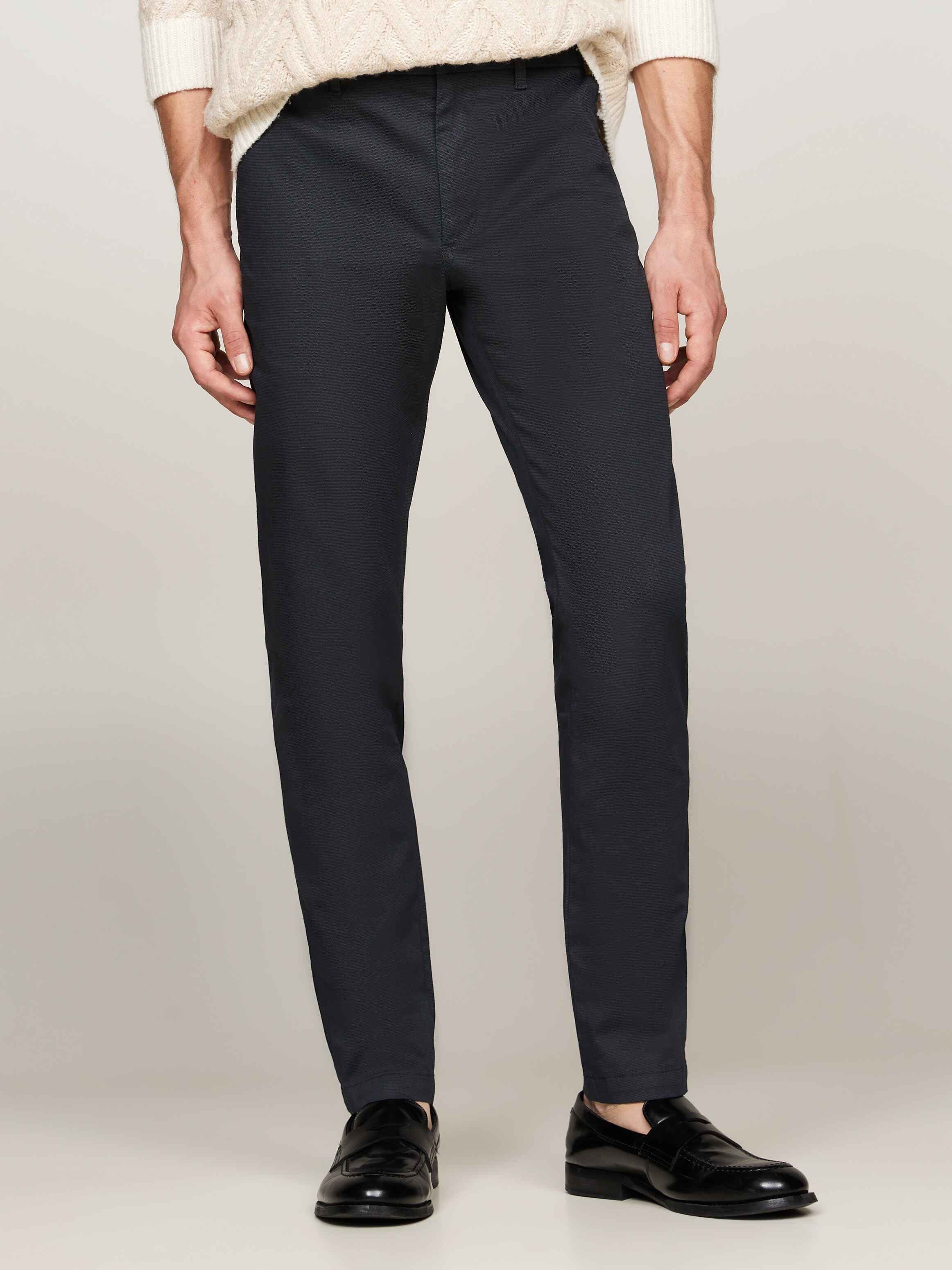 Bleecker Stretch Cotton Printed Slim Chinos