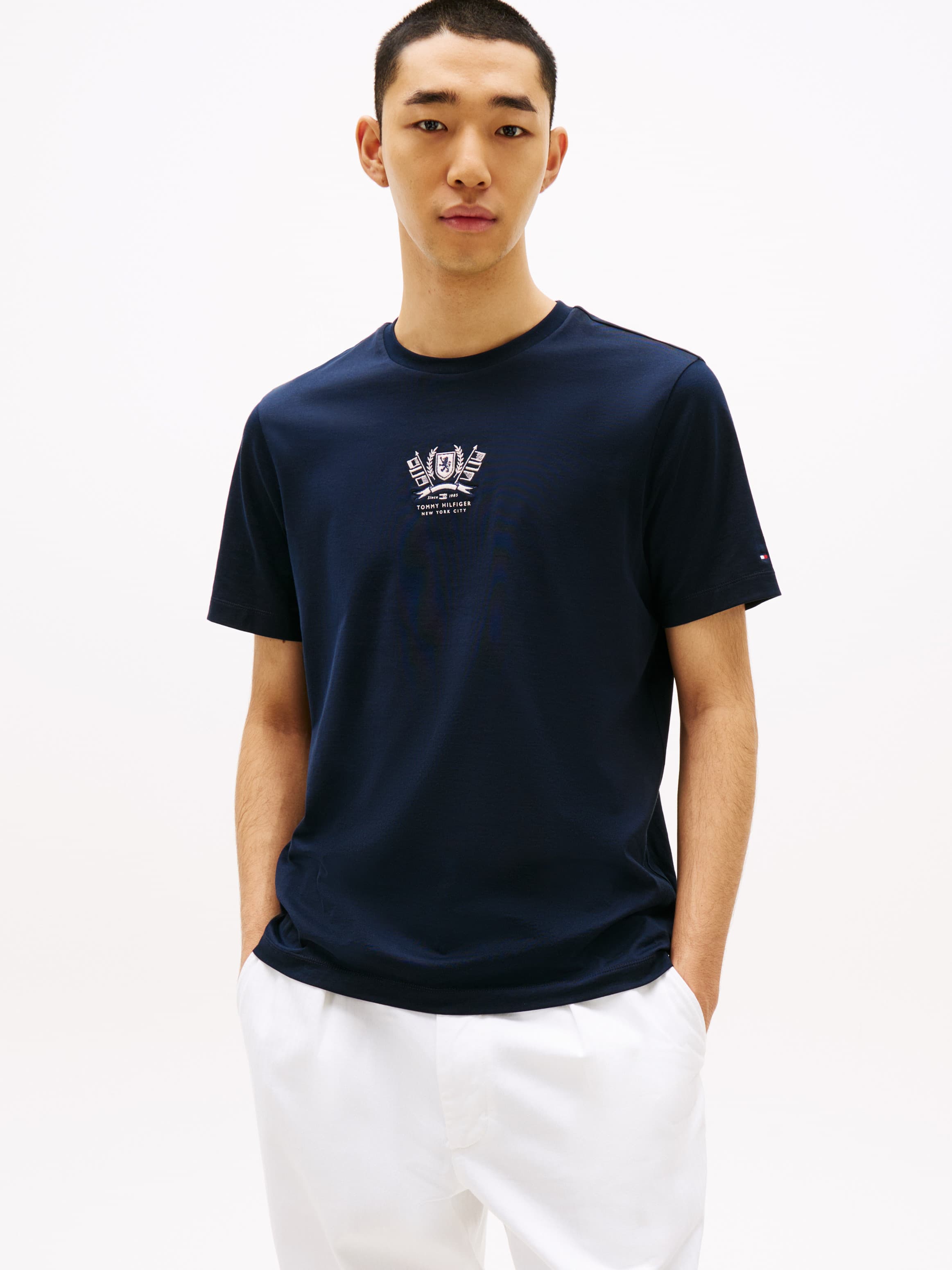Hilfiger Crest Embro T-Shirt