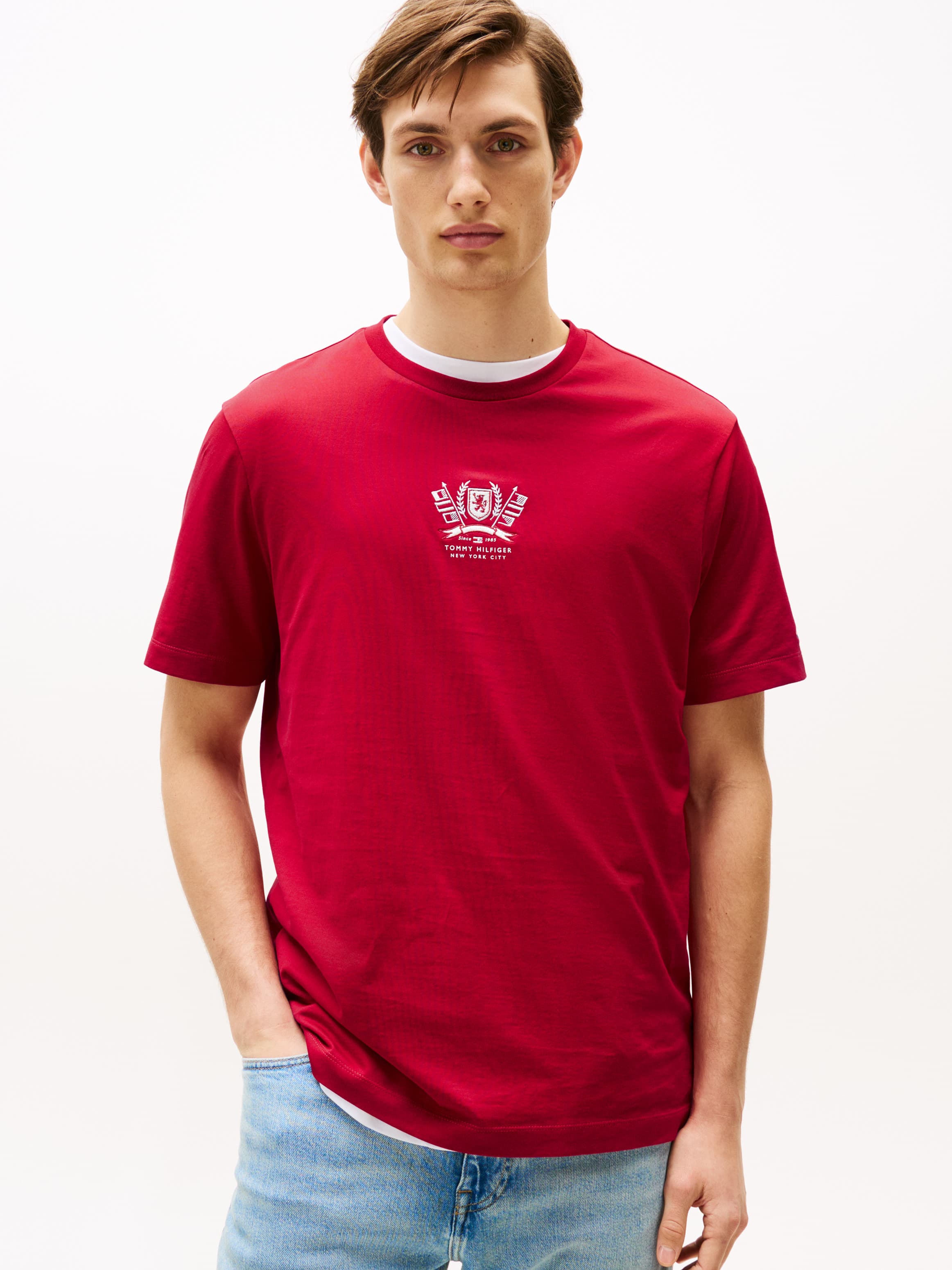Hilfiger Crest Embro T-Shirt
