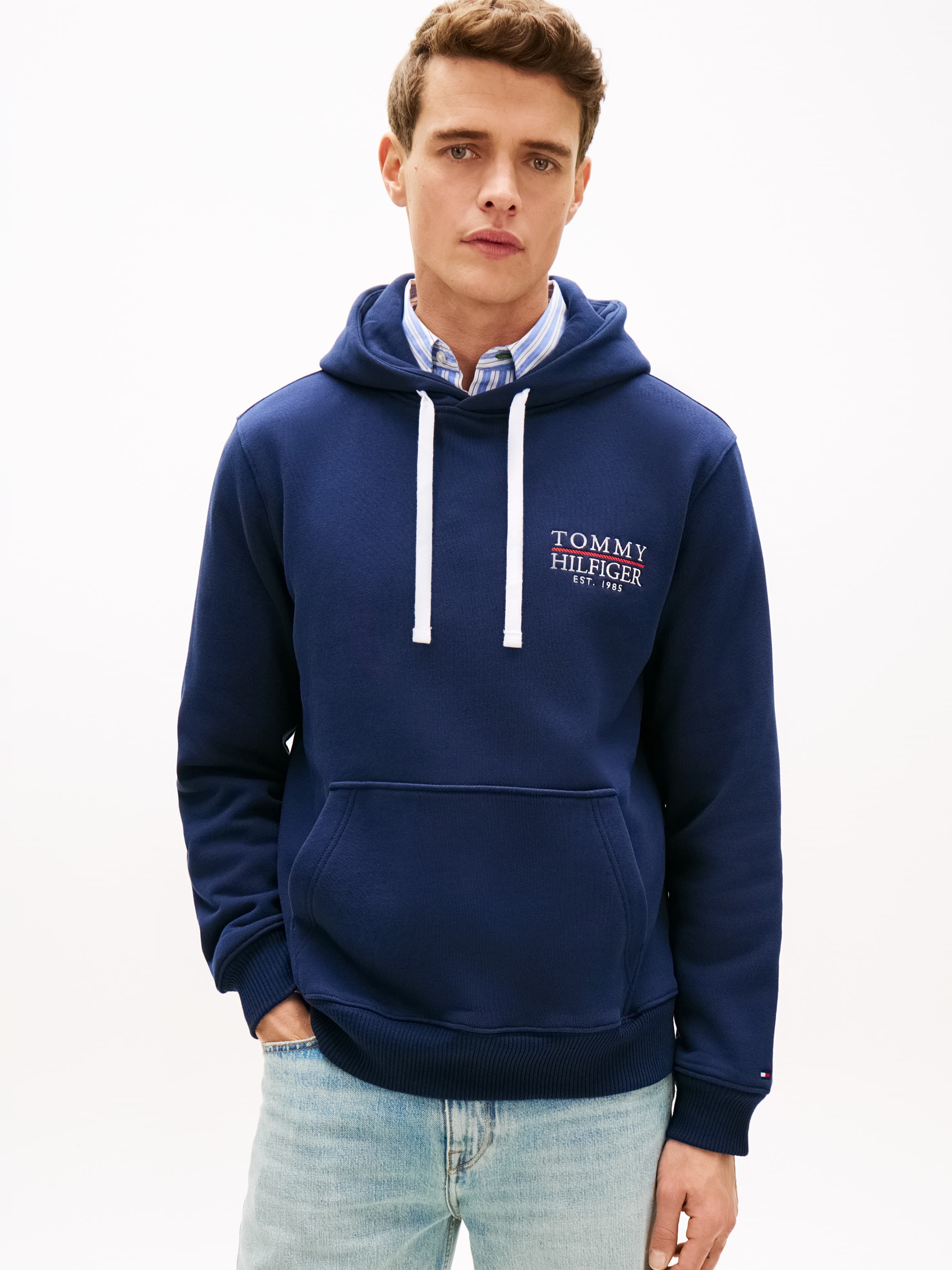 Heritage Logo Embroidery Drawstring Hoody