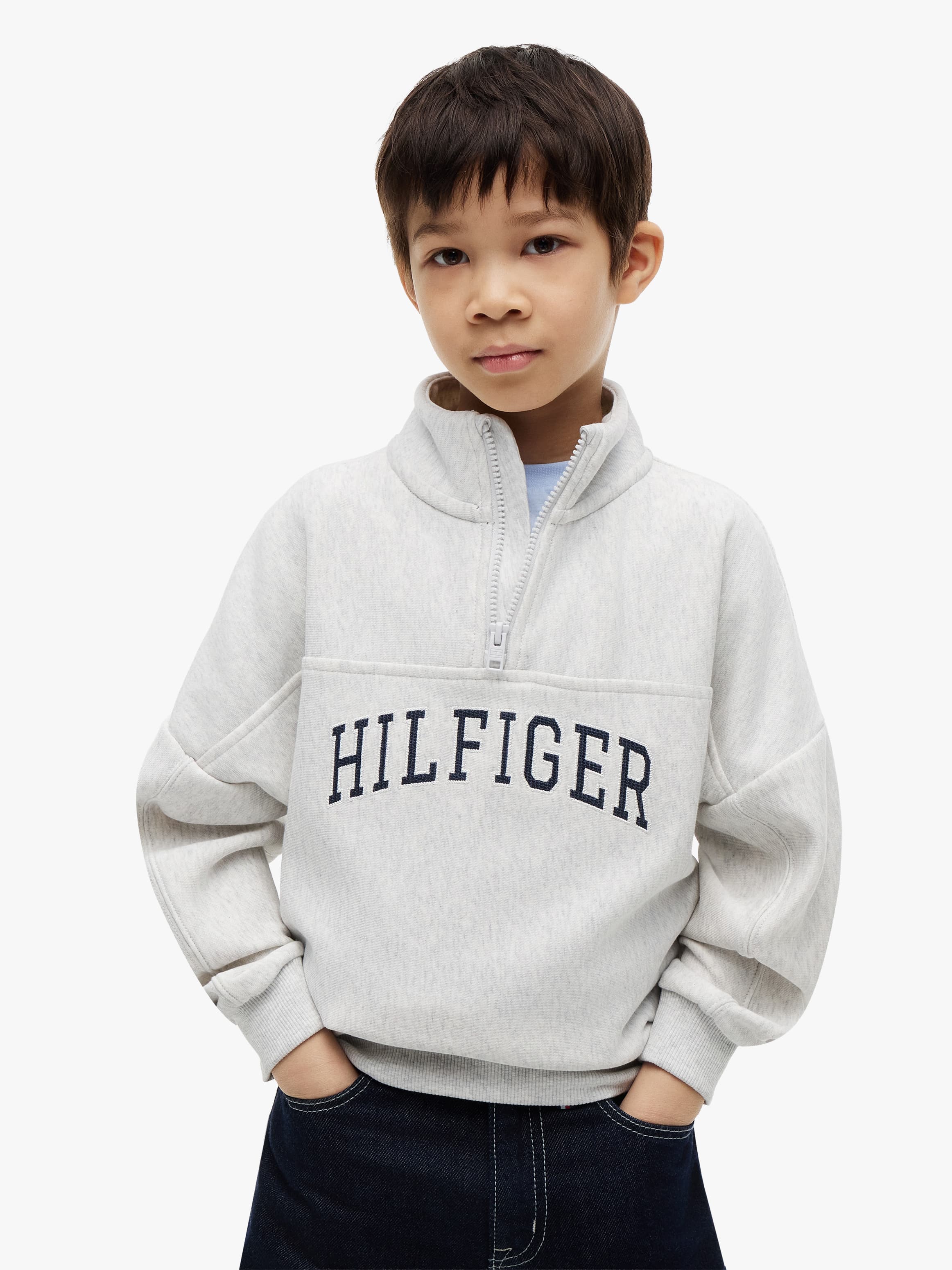 Logo Terry Quarter-Zip Sweatshirt