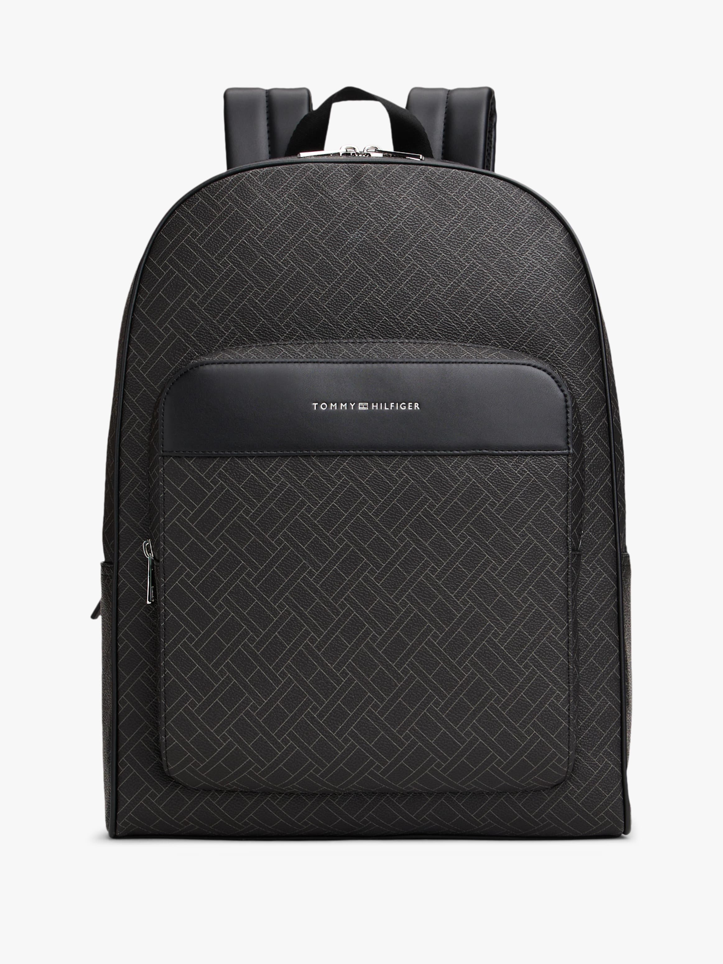 Hilfiger Flag Mixed Texture Dome Backpack