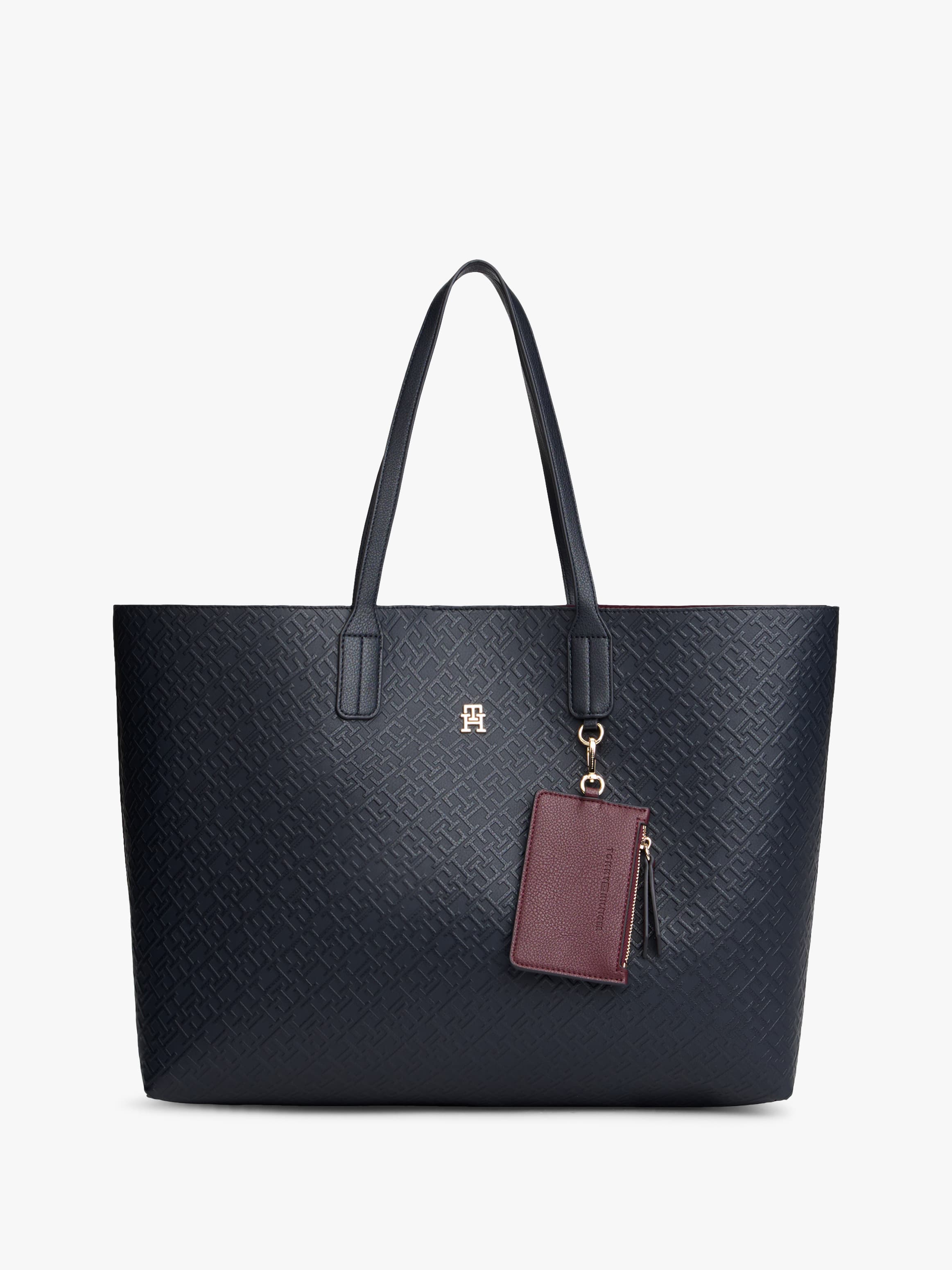Hilfiger Icon Embossed Tote Bag