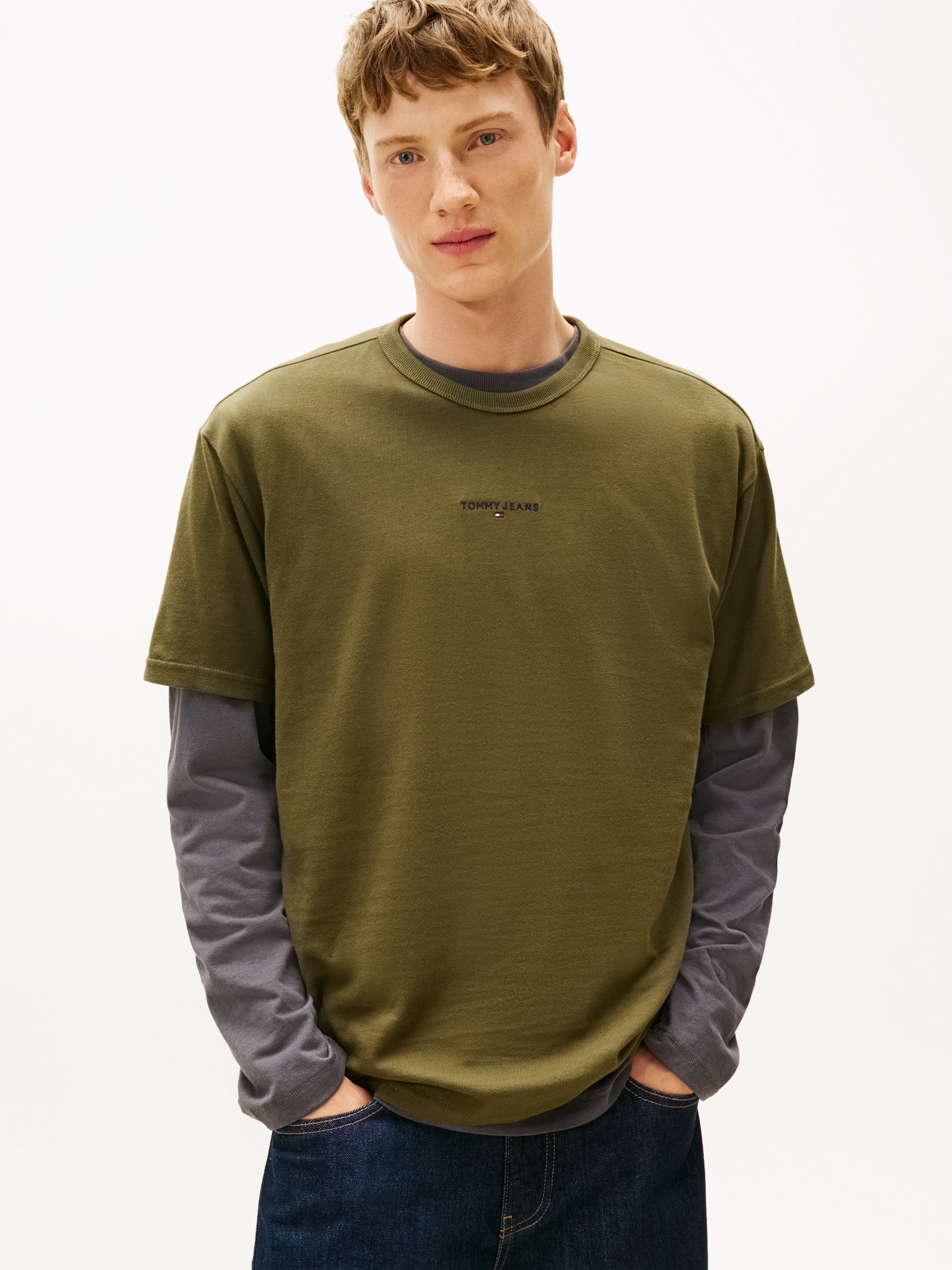 Logo Embroidery Relaxed T-Shirt