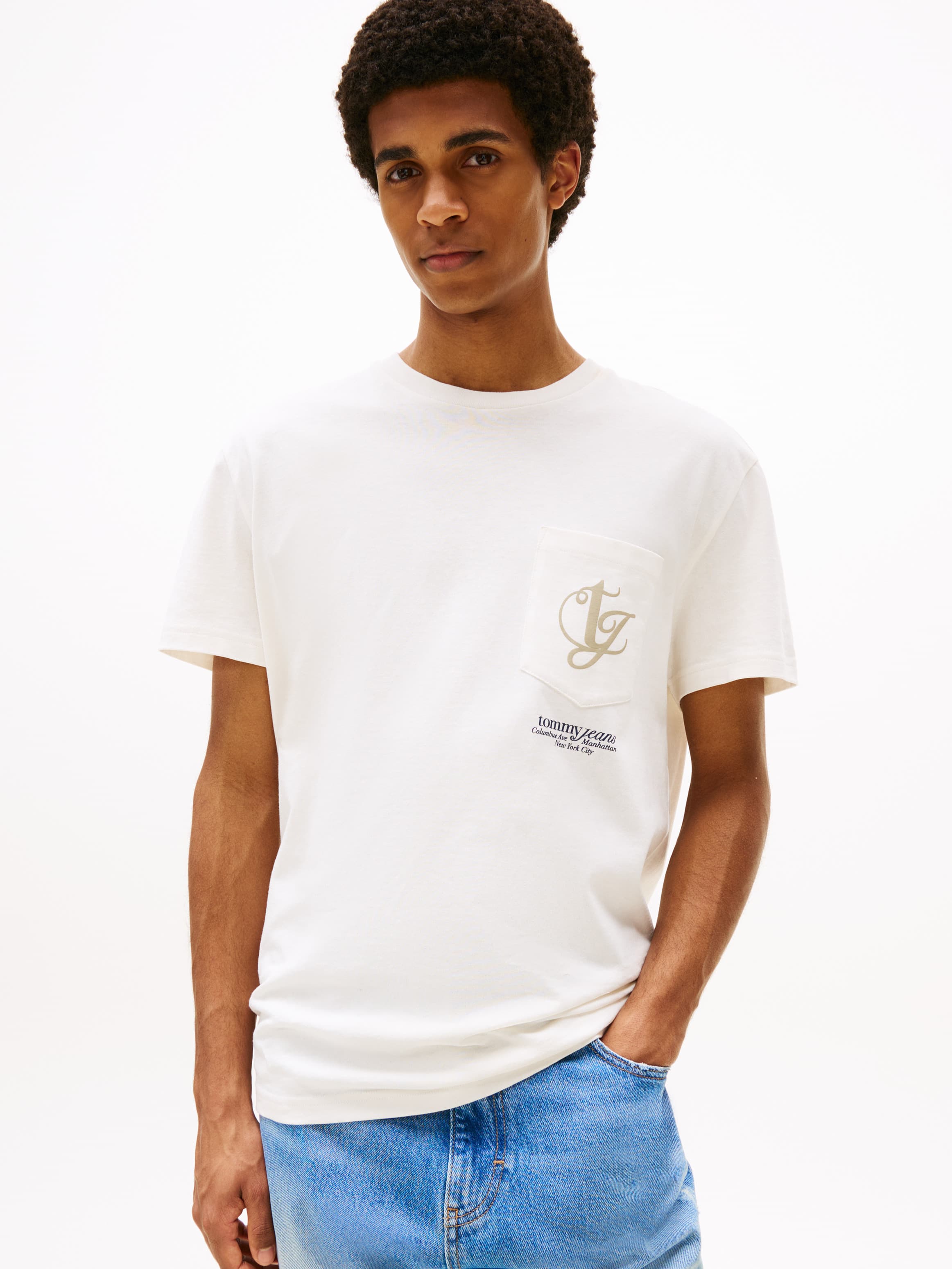 Back Logo Patch Pocket T-Shirt
