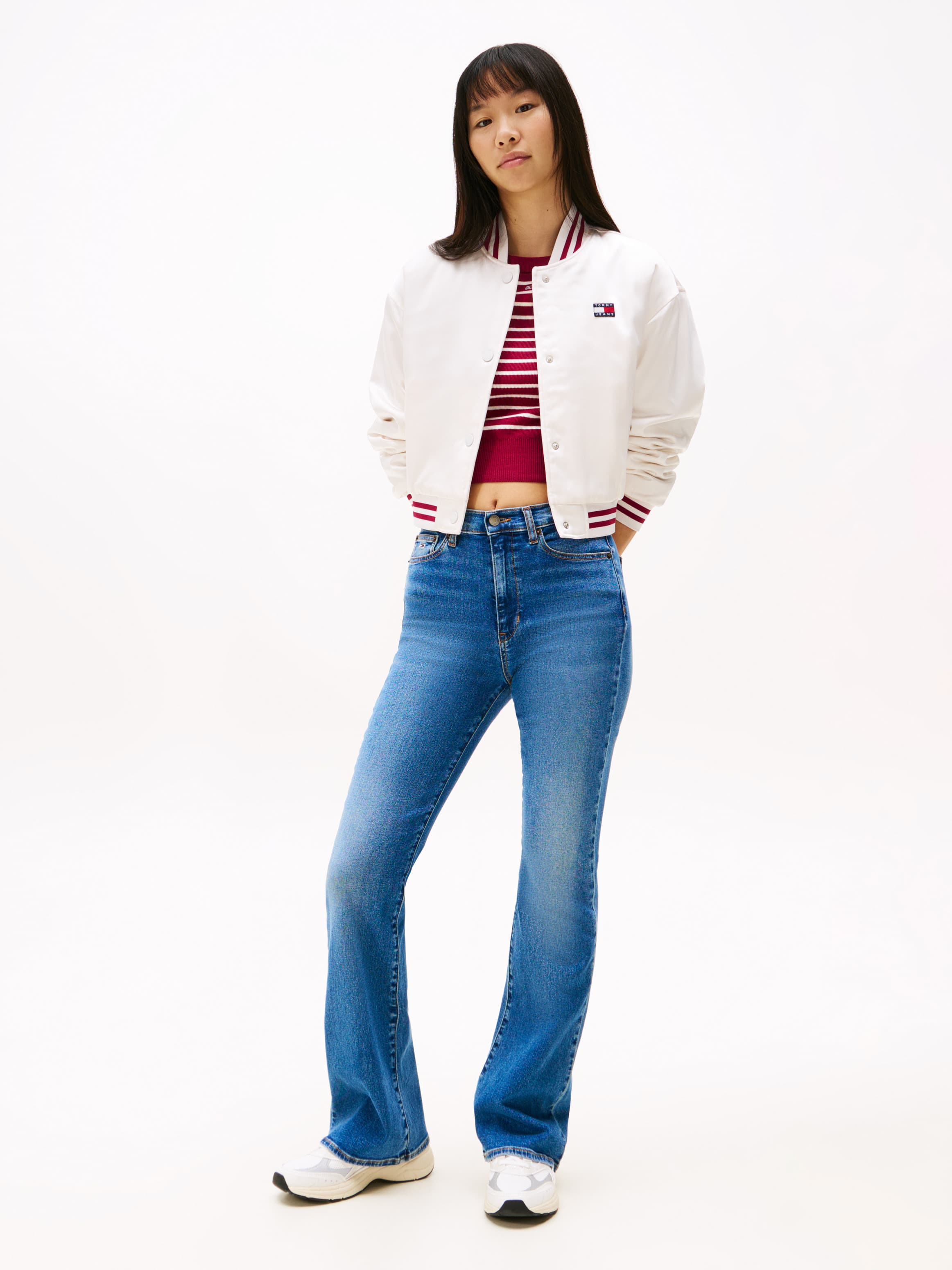 High Rise Bootcut Jeans