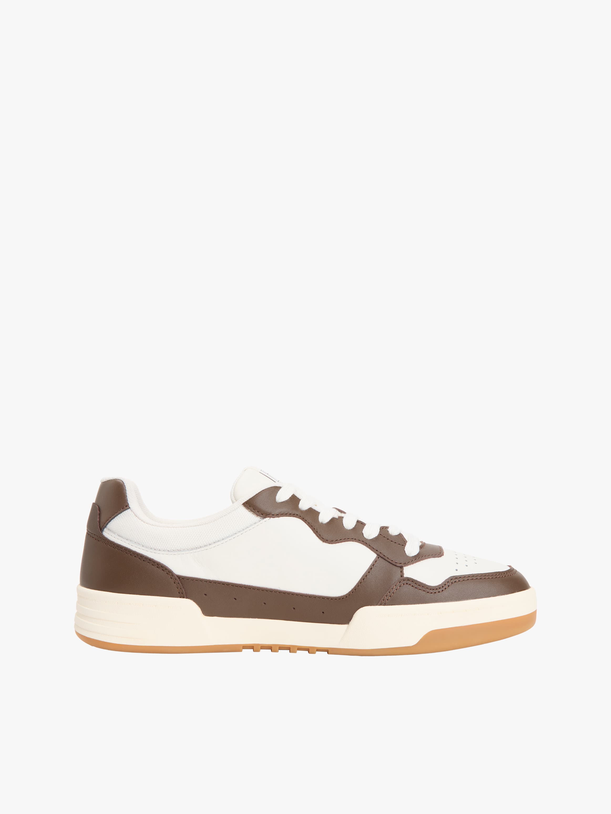 Leather Logo Cupsole Trainers
