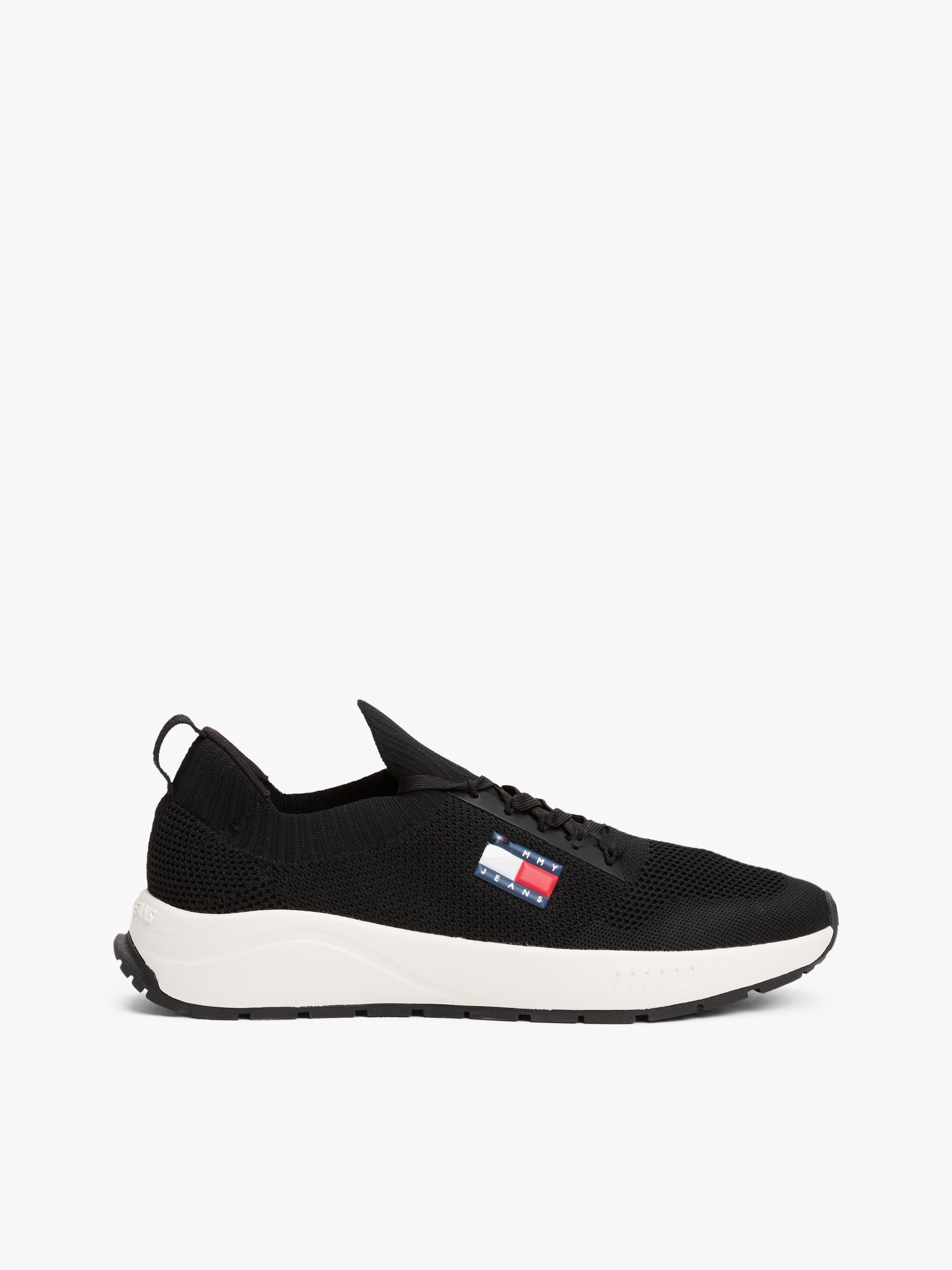 Logo Embossed Knit Trainers