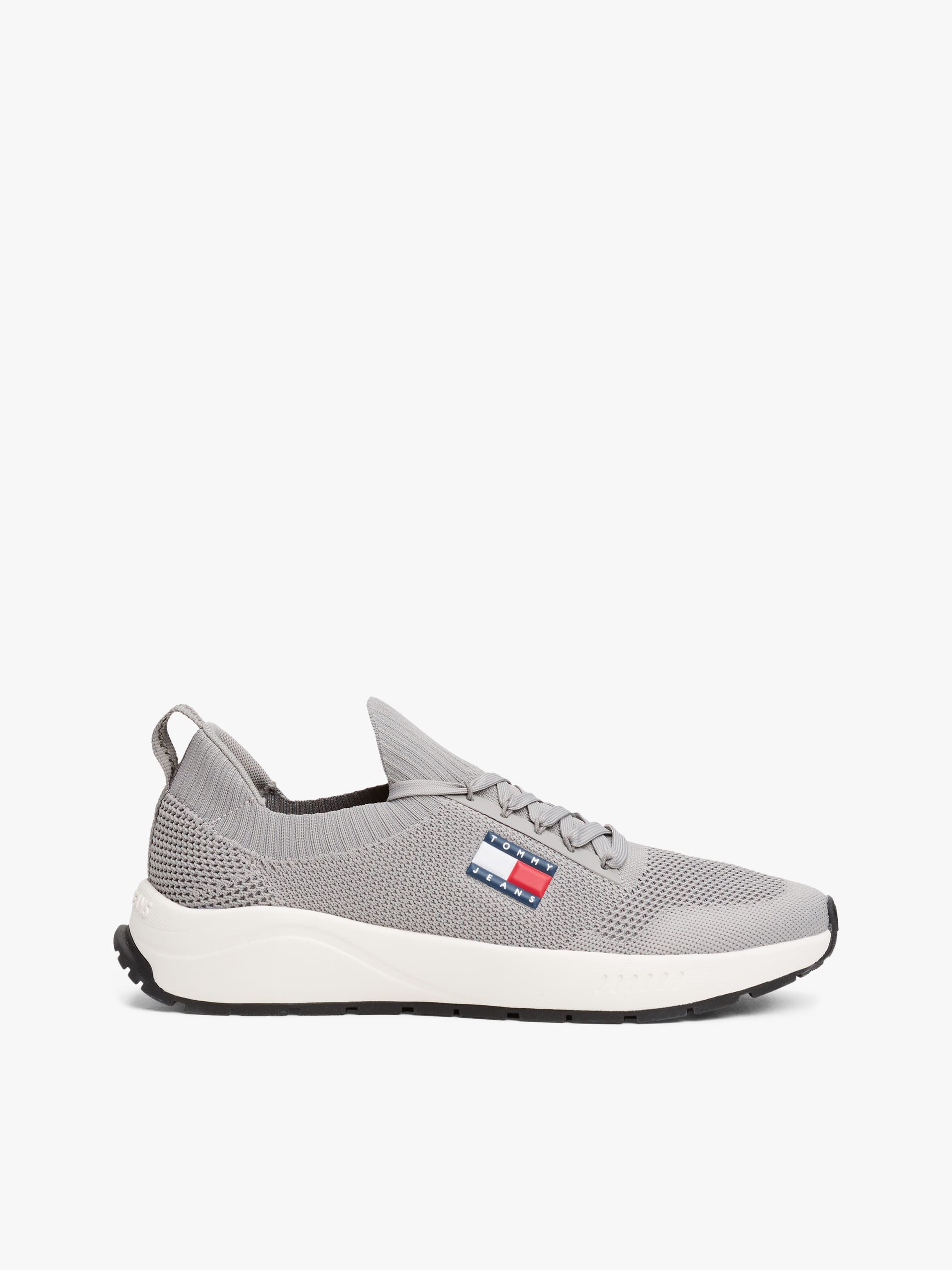 Logo Embossed Knit Trainers