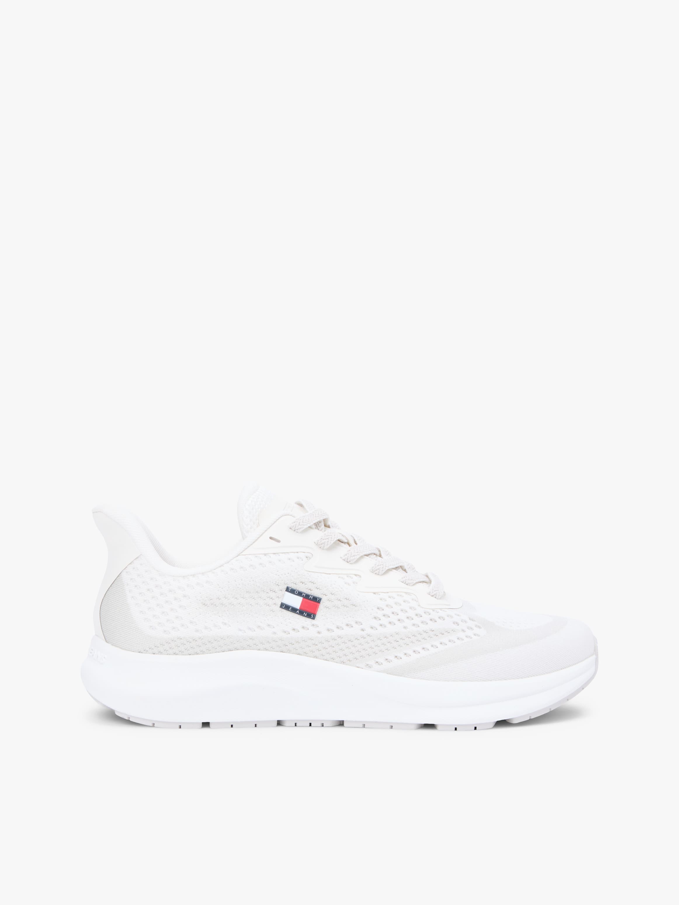 Jacquard Knit Logo Trainers