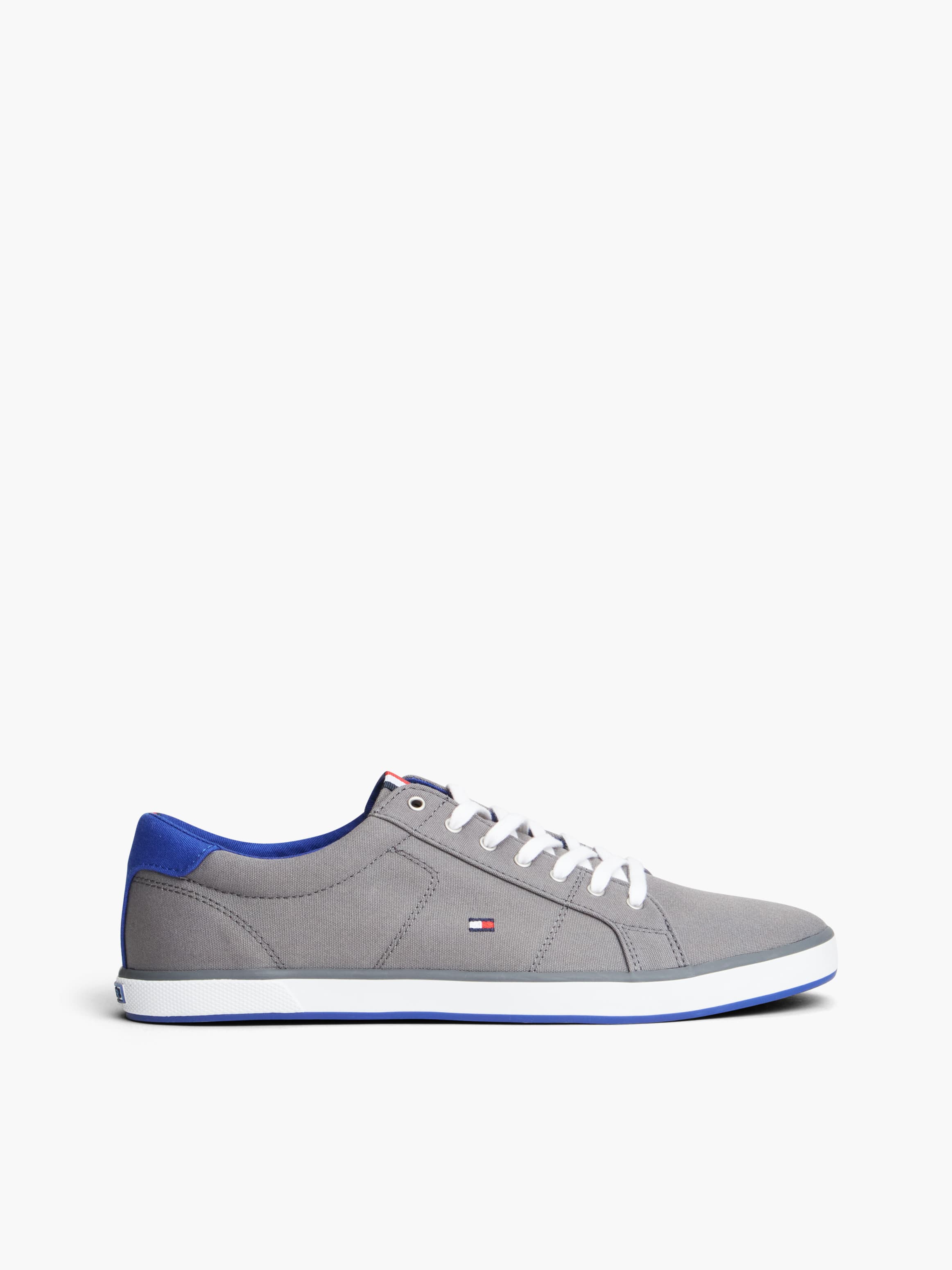 Canvas Lace-Up Trainers
