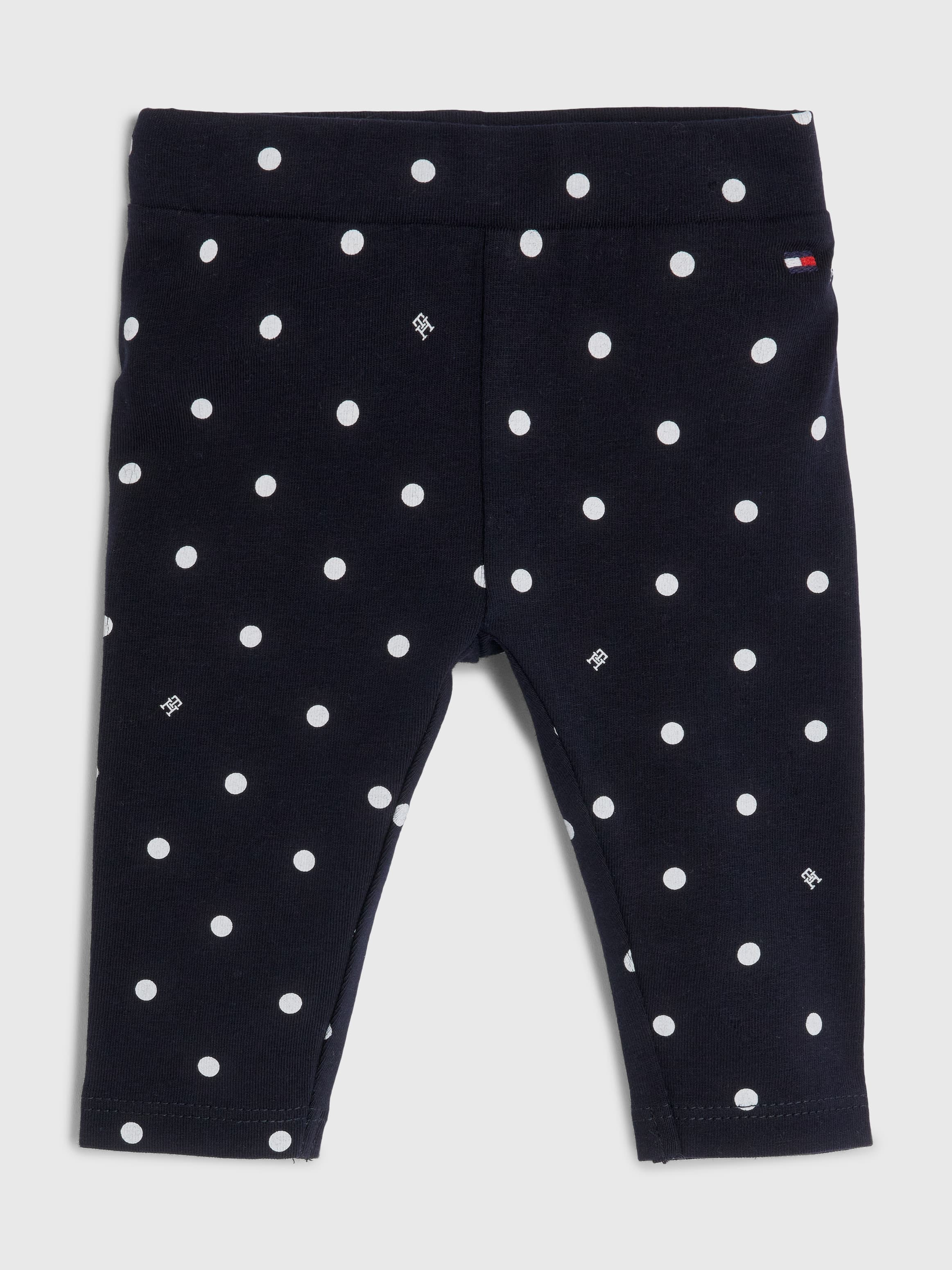 Polka Dot Monogram Leggings