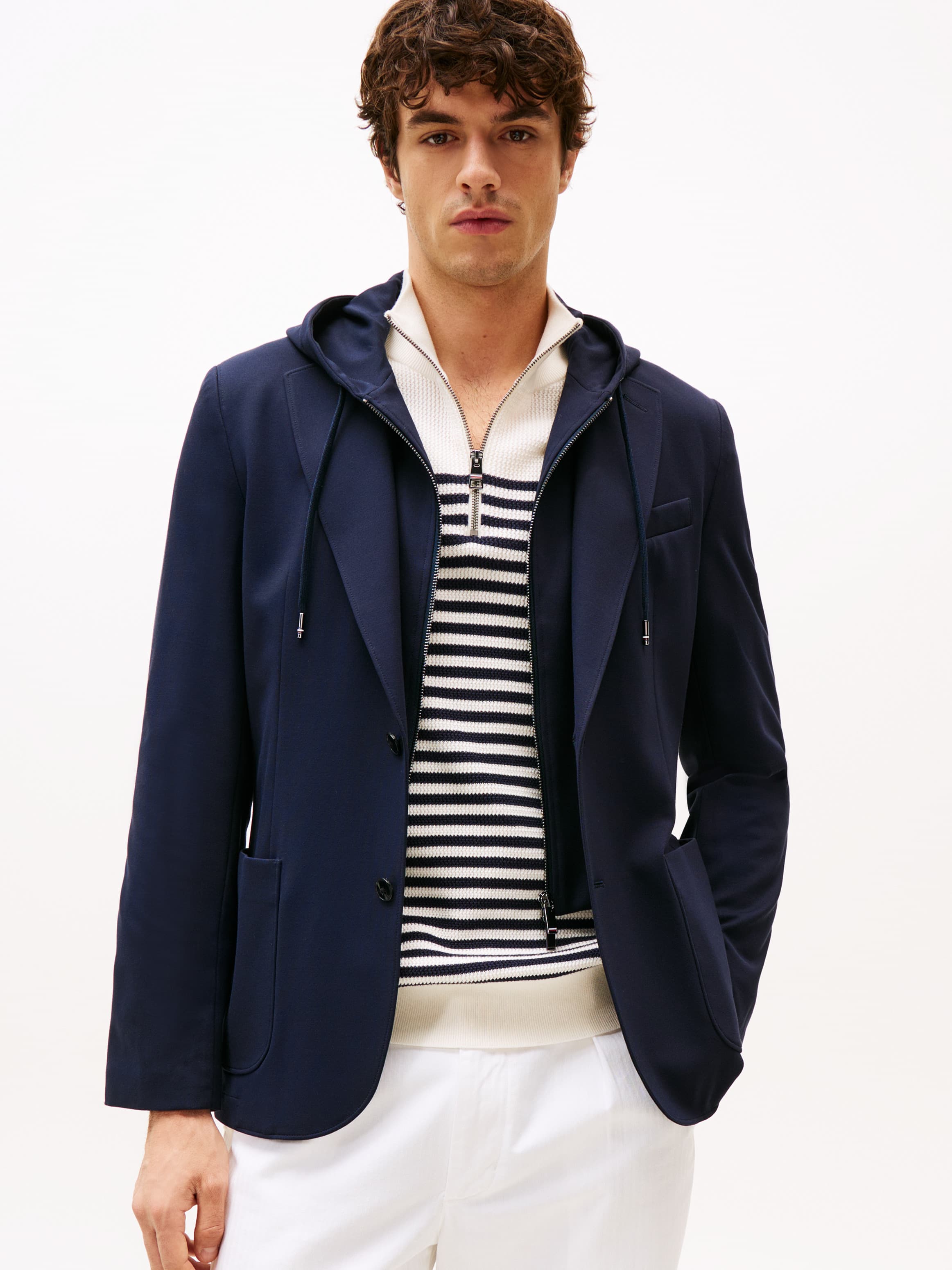 Performance Hooded Blazer