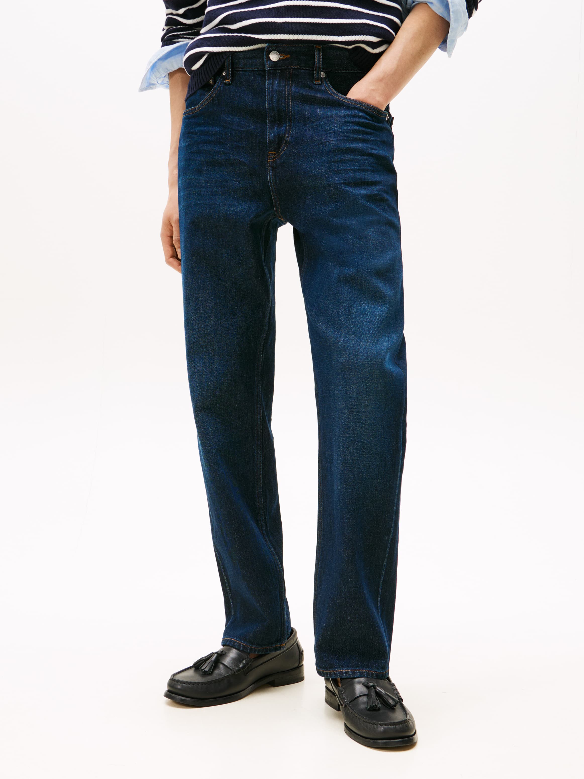 Regular Straight Leg Jeans