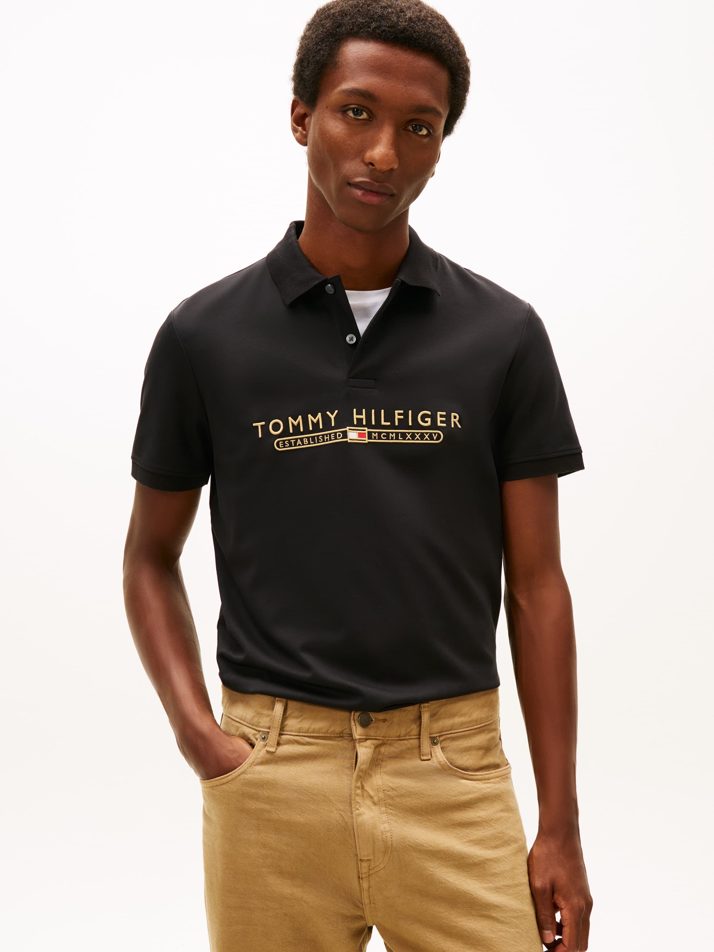 Icon Lux Interlock Short Sleeve Polo T-Shirt