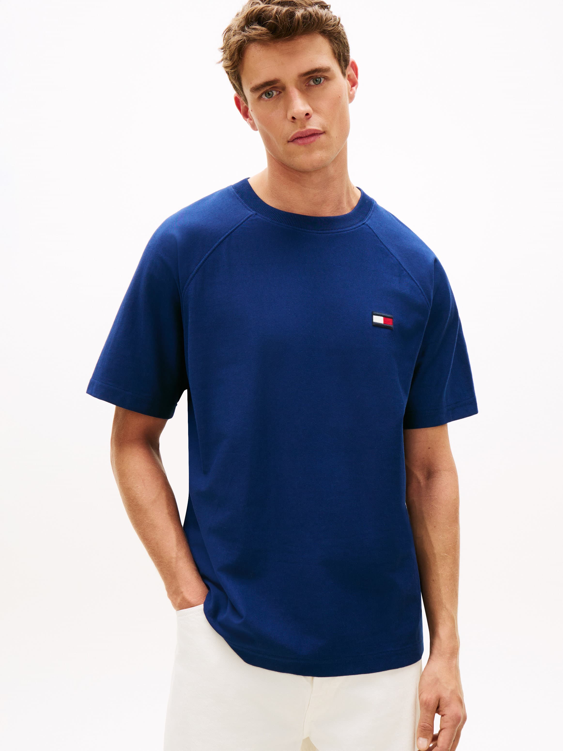 Raglan Sleeve Relaxed Jersey T-Shirt