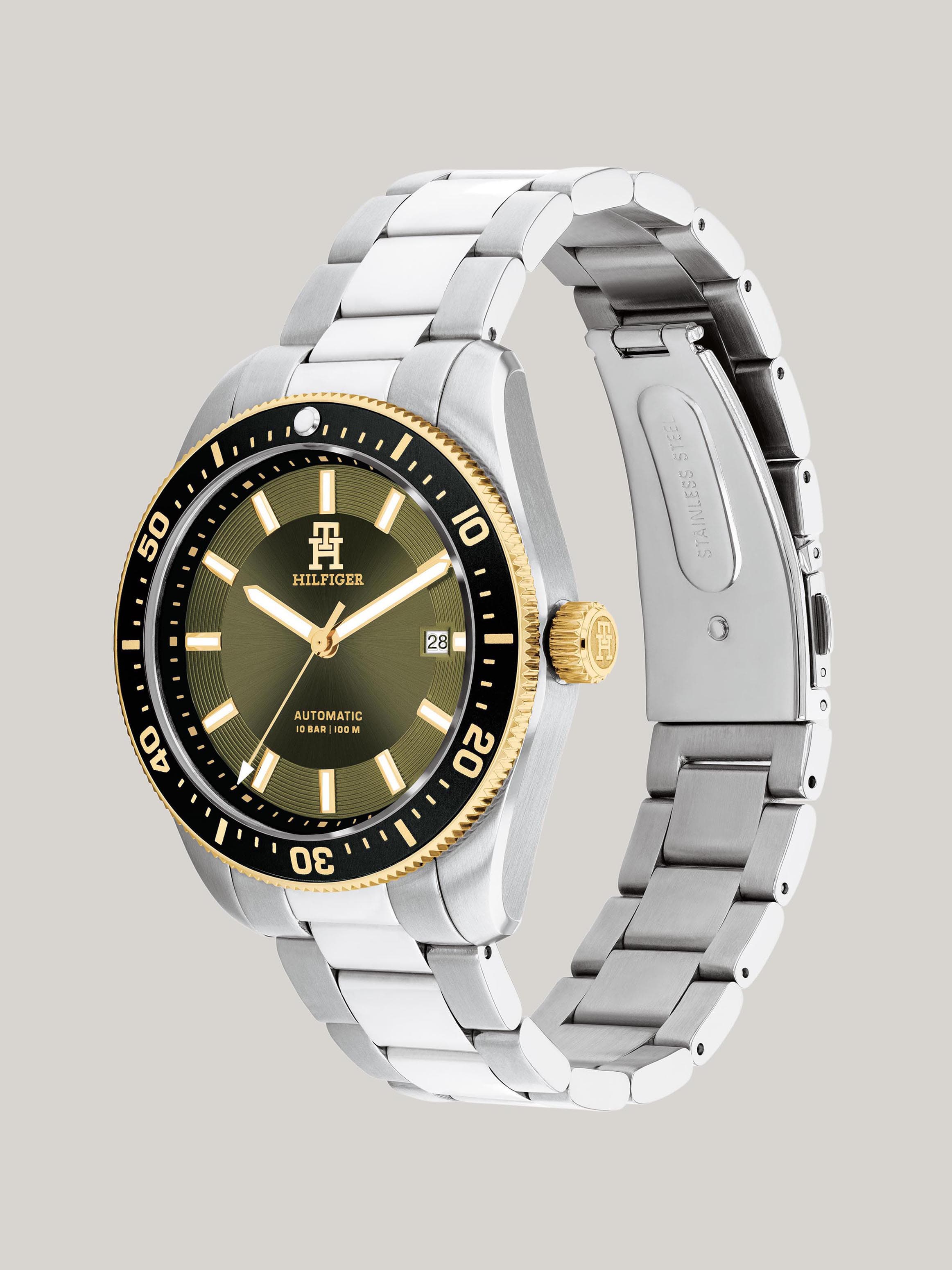 Green Dial Automatic Diver Watch