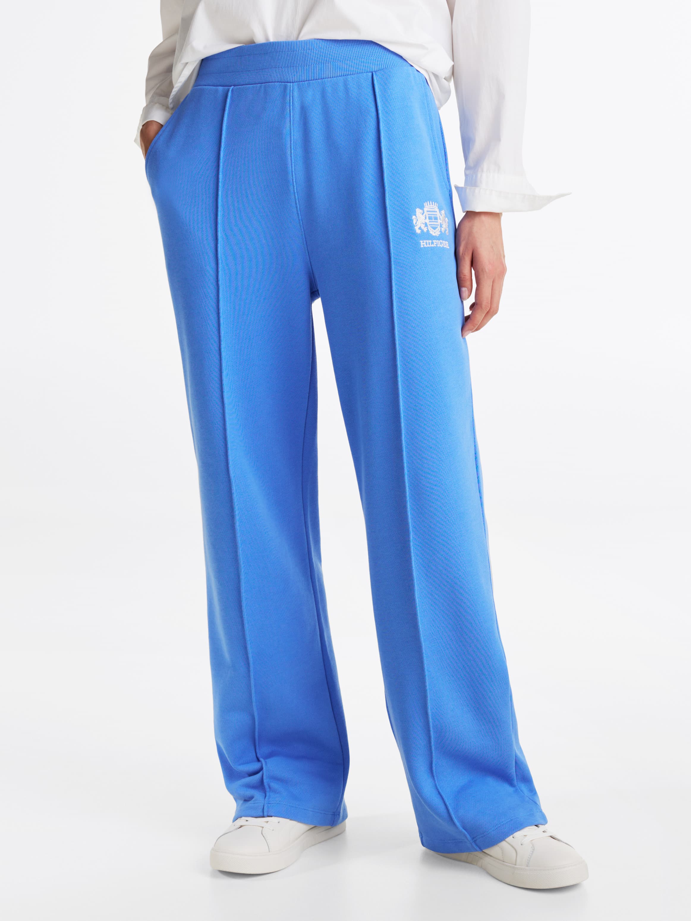 Logo Embroidery Straight Joggers