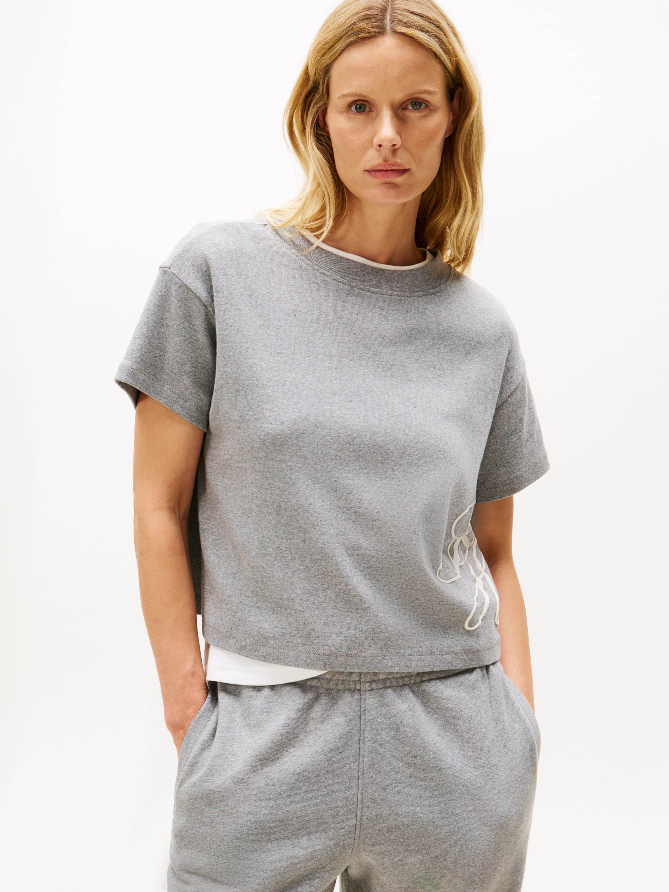 Logo Appliqué Relaxed T-Shirt